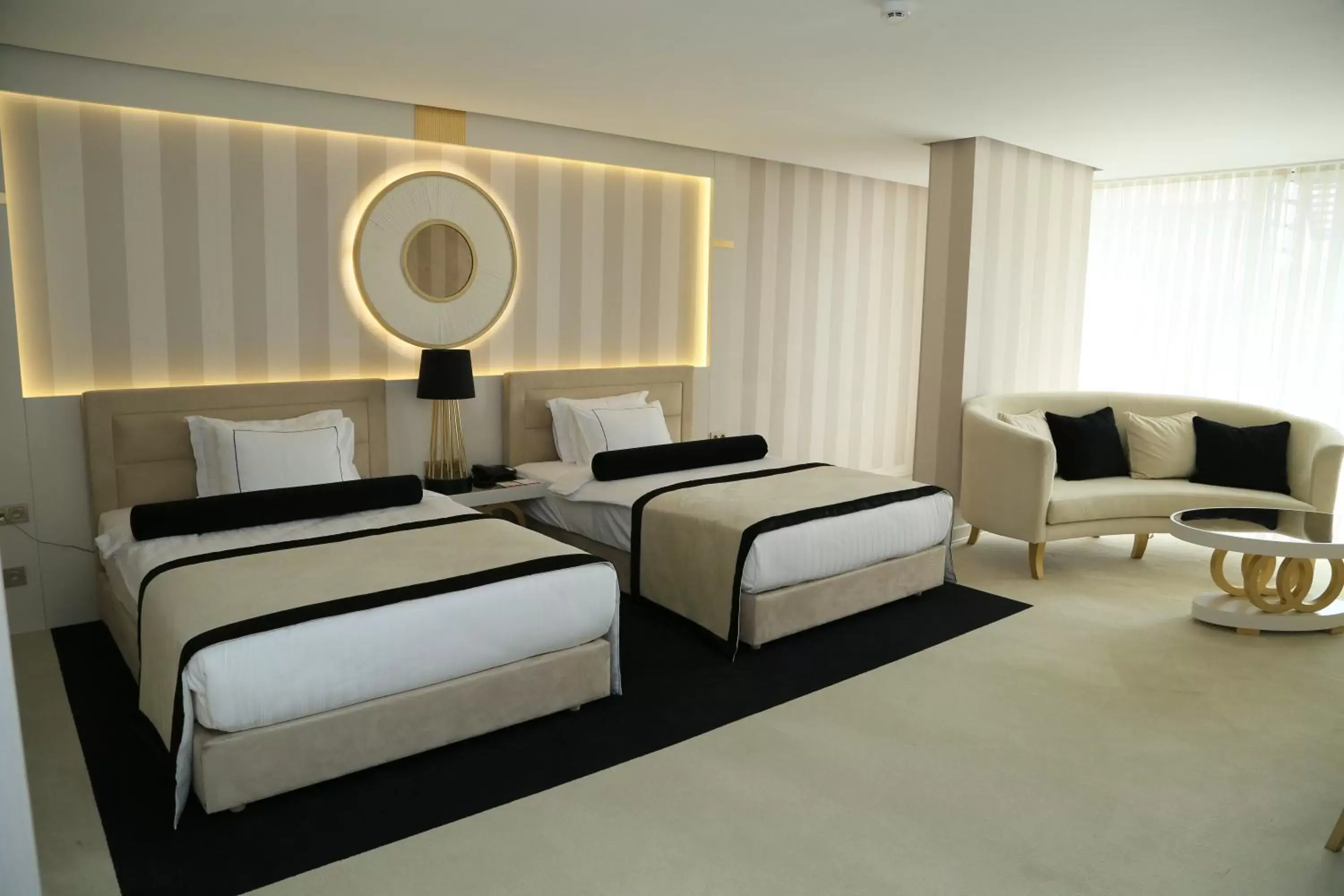 Decorative detail, Bed in Ramada Hotel & Suites by Wyndham Istanbul- Sisli