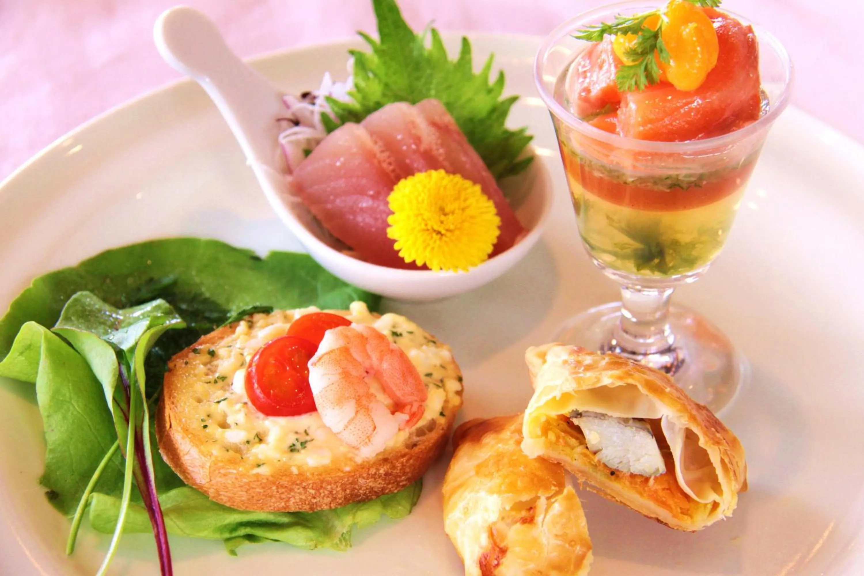 Food close-up in Hotel Hakuba