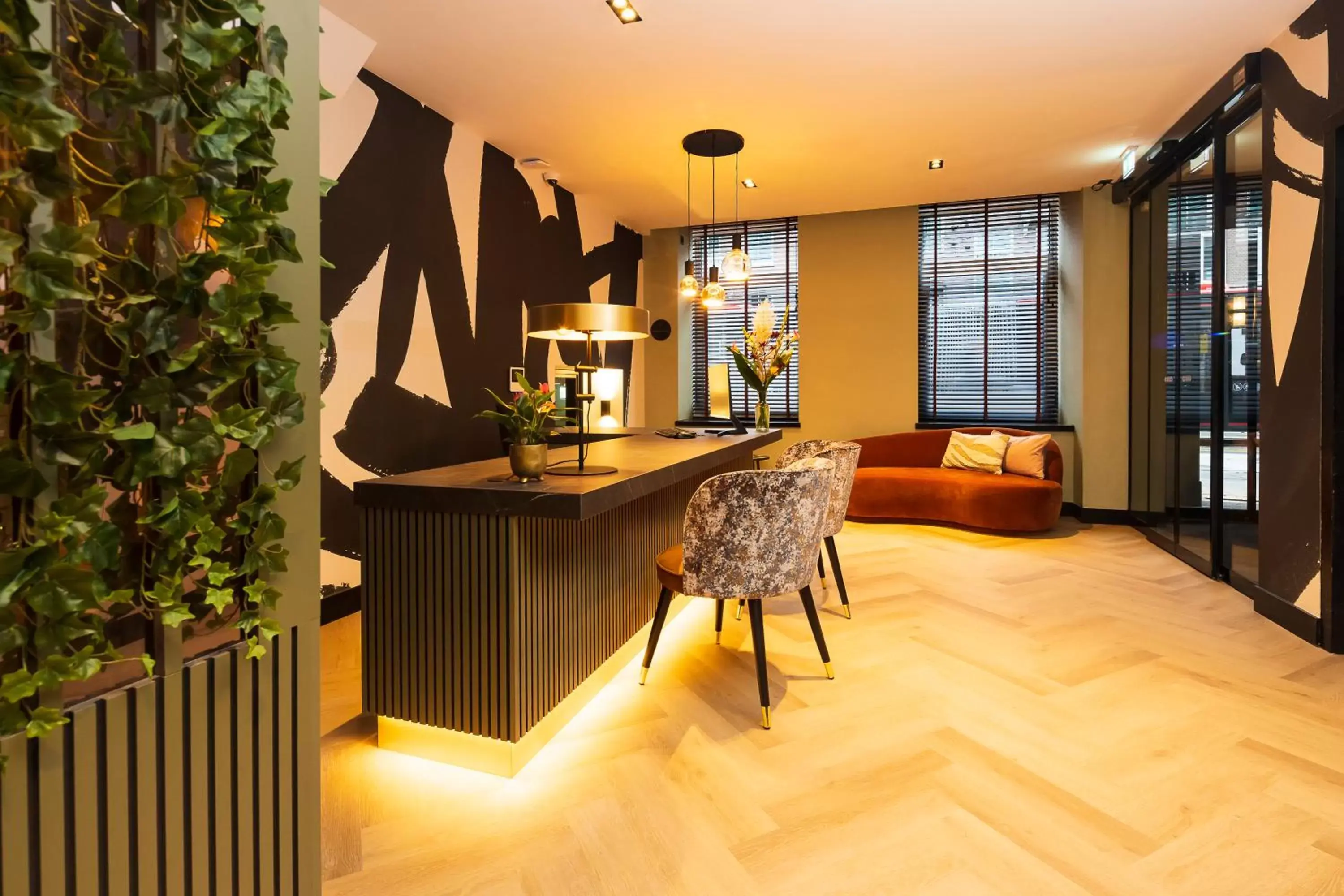 Lobby or reception in Huygens Place Amsterdam