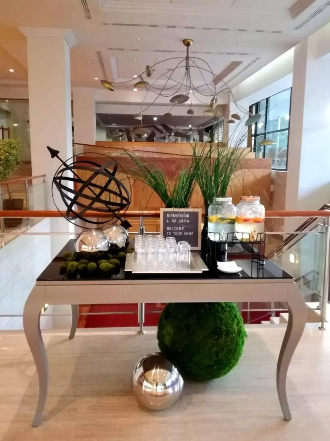 Lobby or reception in Oca Puerta del Camino Hotel