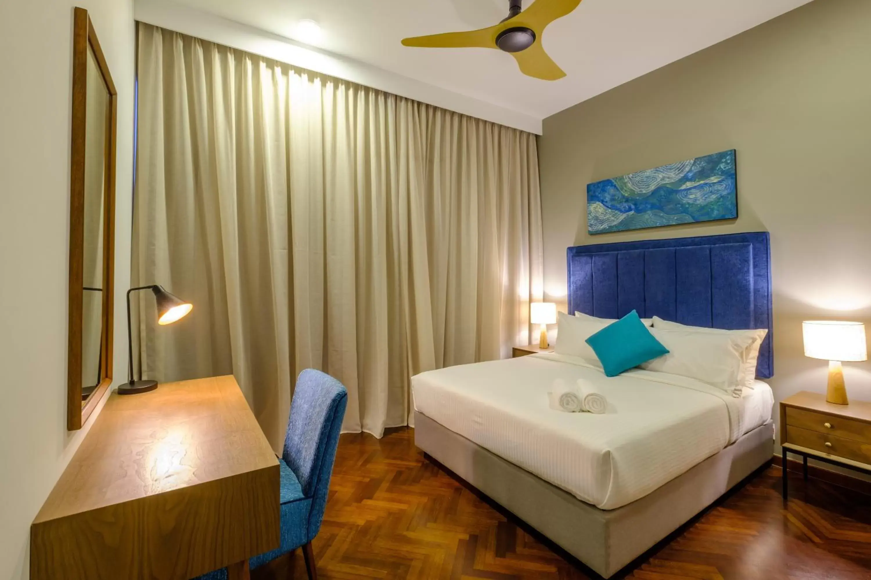 Bedroom, Bed in Tanjung Point Residences