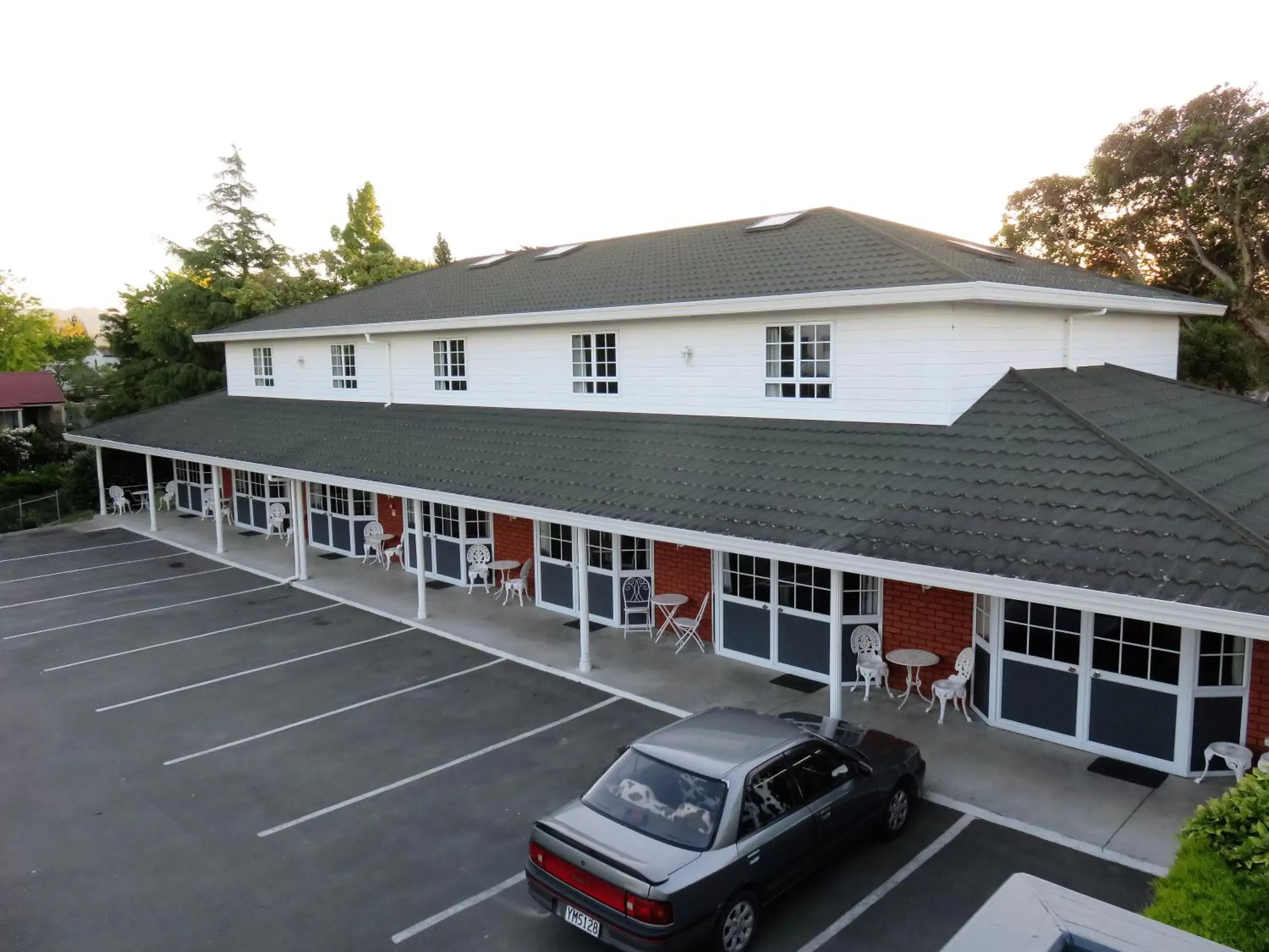 Balcony/Terrace, Property Building in Admirals Motor Lodge