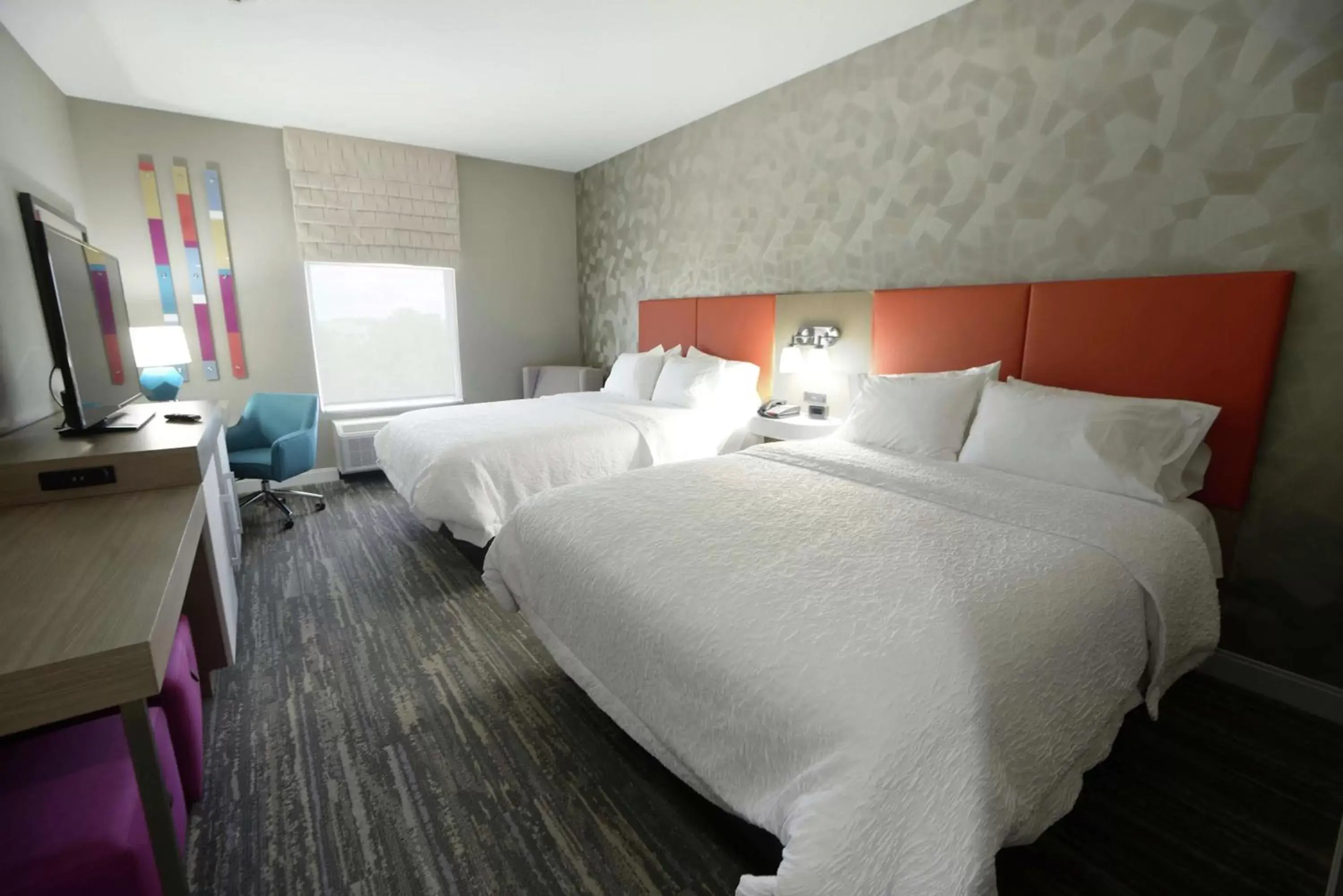 Bedroom, Bed in Hampton Inn & Suites Oklahoma City/Quail Springs