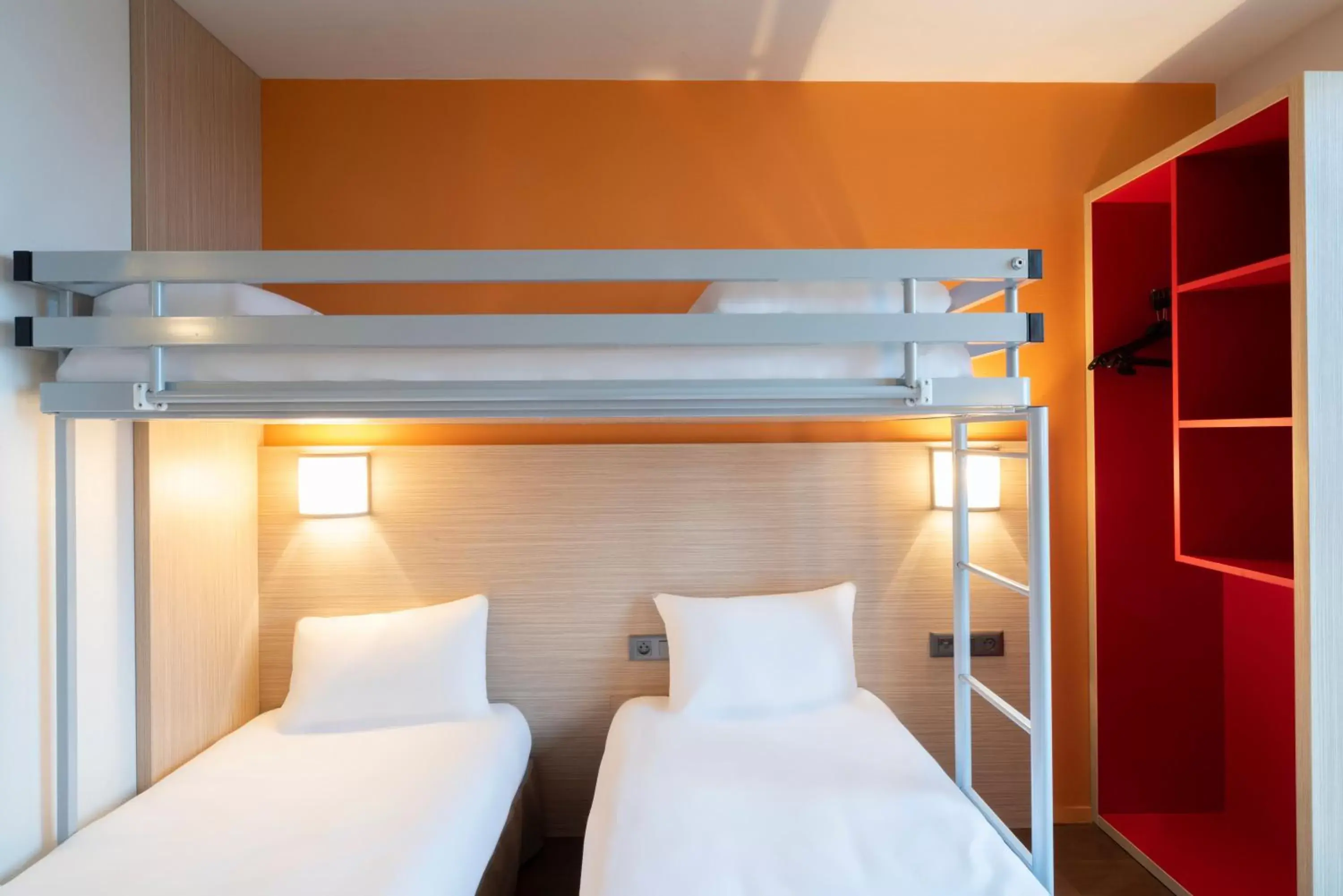 Bedroom, Bunk Bed in Premiere Classe Le Havre Centre-LES DOCKS