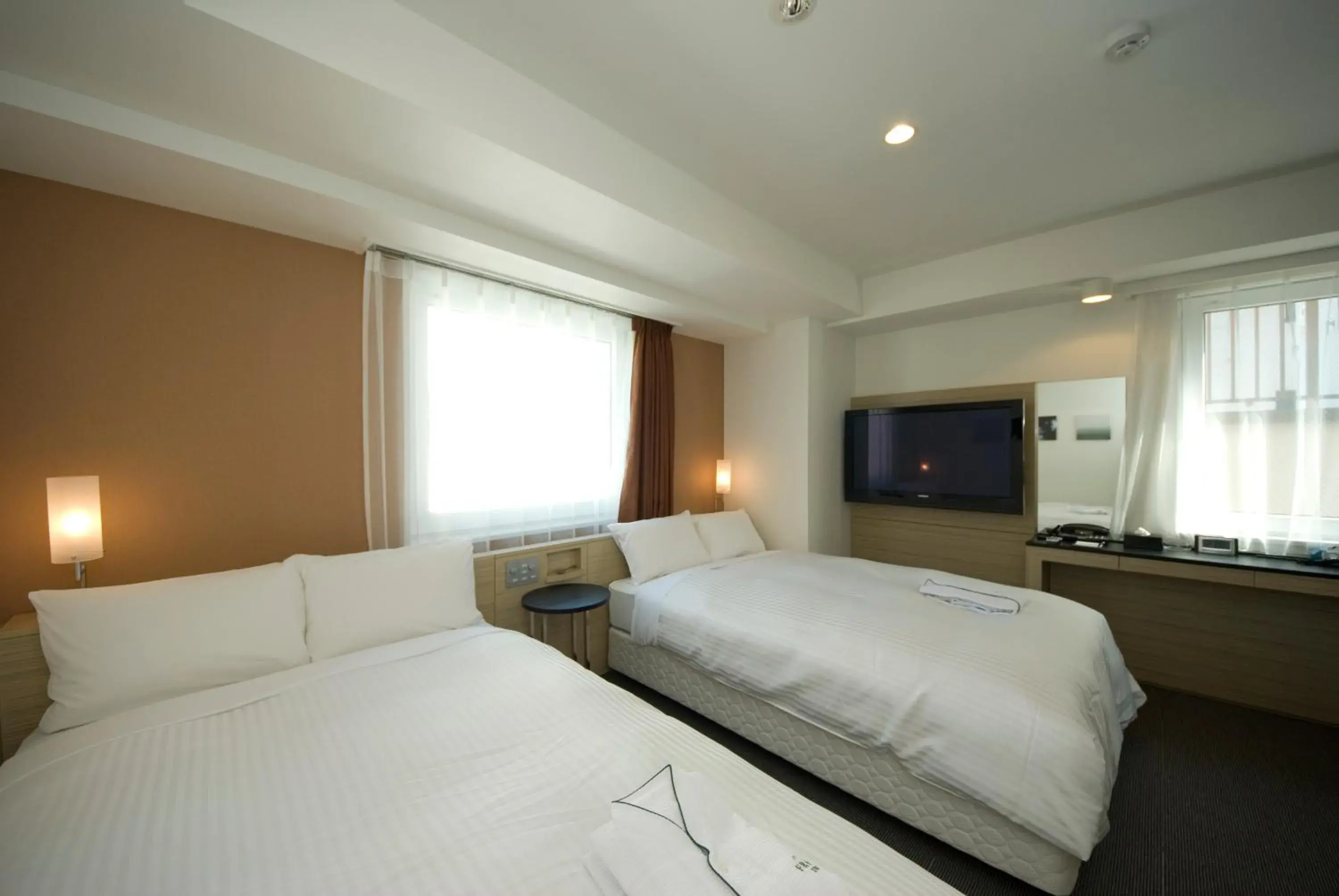 Photo of the whole room, Bed in Sotetsu Fresa Inn Tokyo-Kyobashi