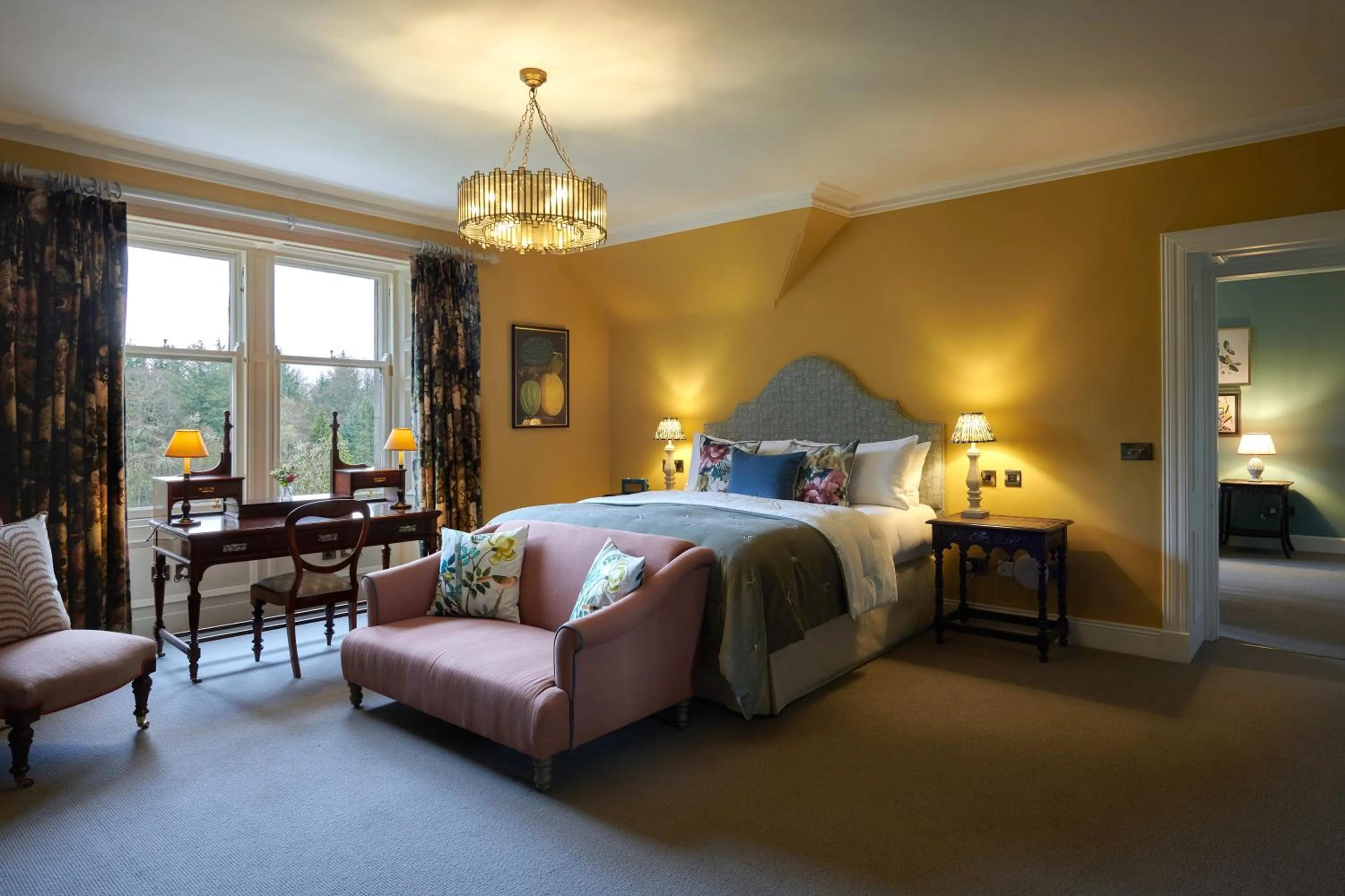 Bedroom, Bed in Cromlix