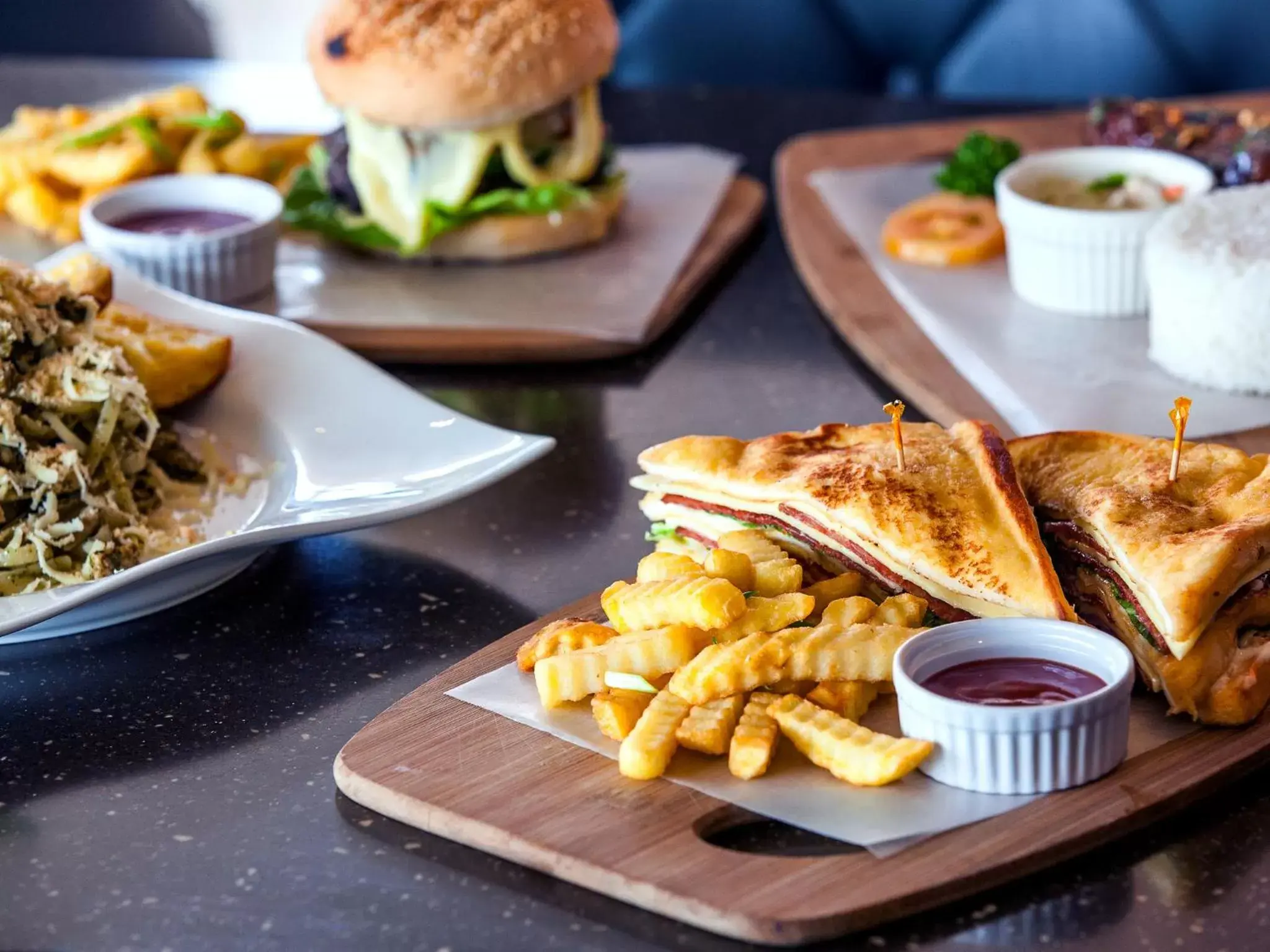 Food close-up, Breakfast in Injap Tower Hotel