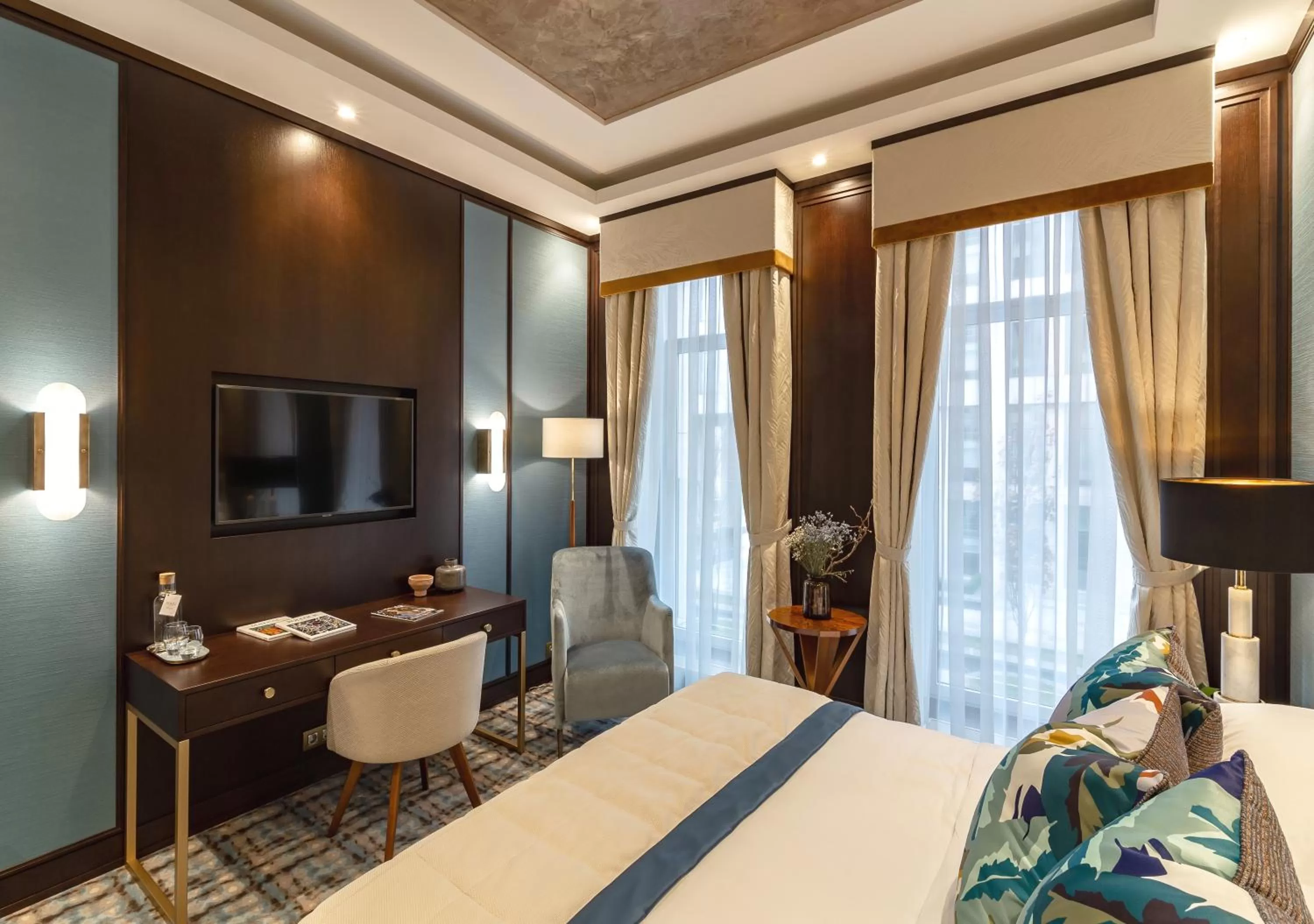 Bed in SOHO boutique hotel