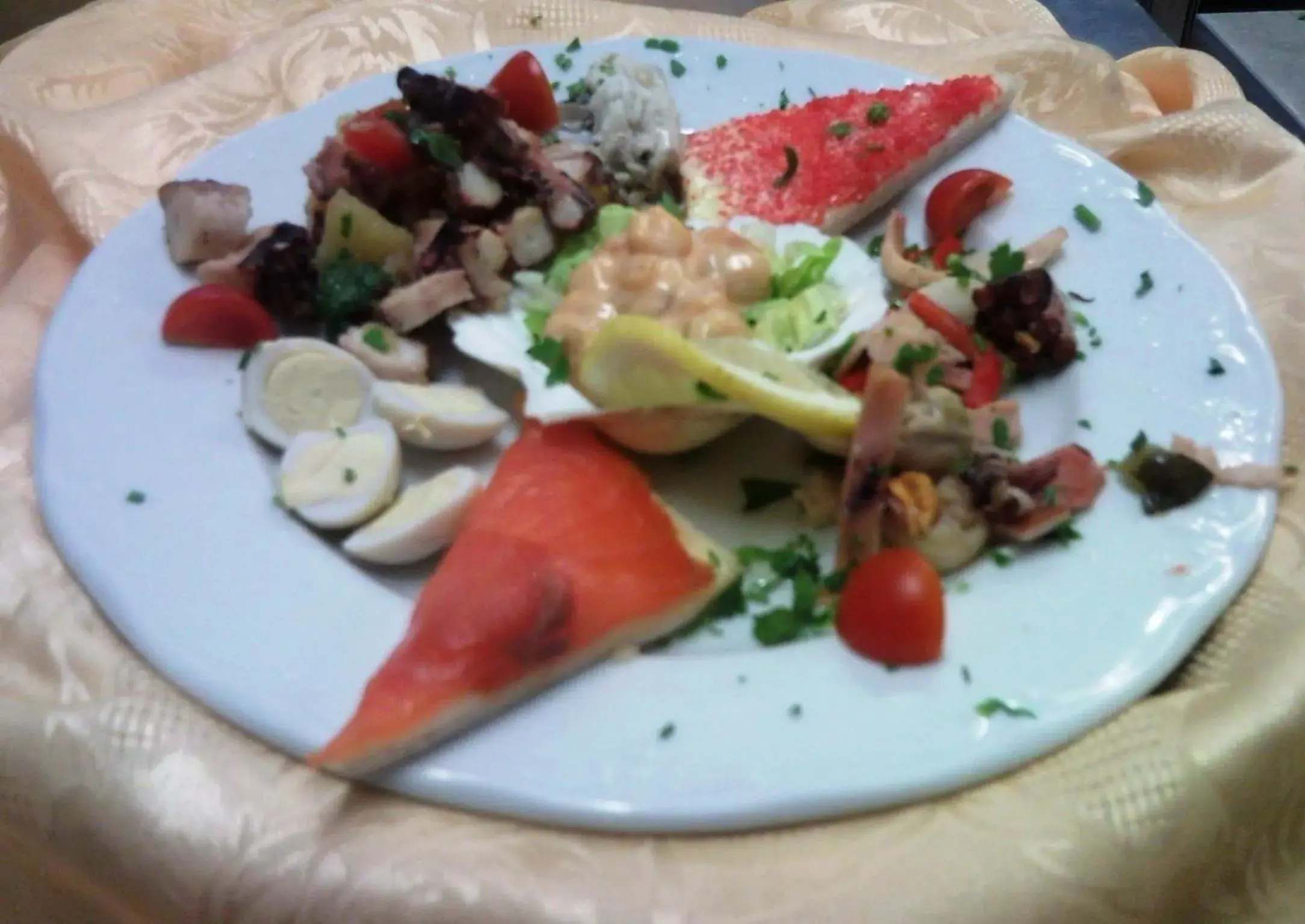 Food in Hotel Cavalieri