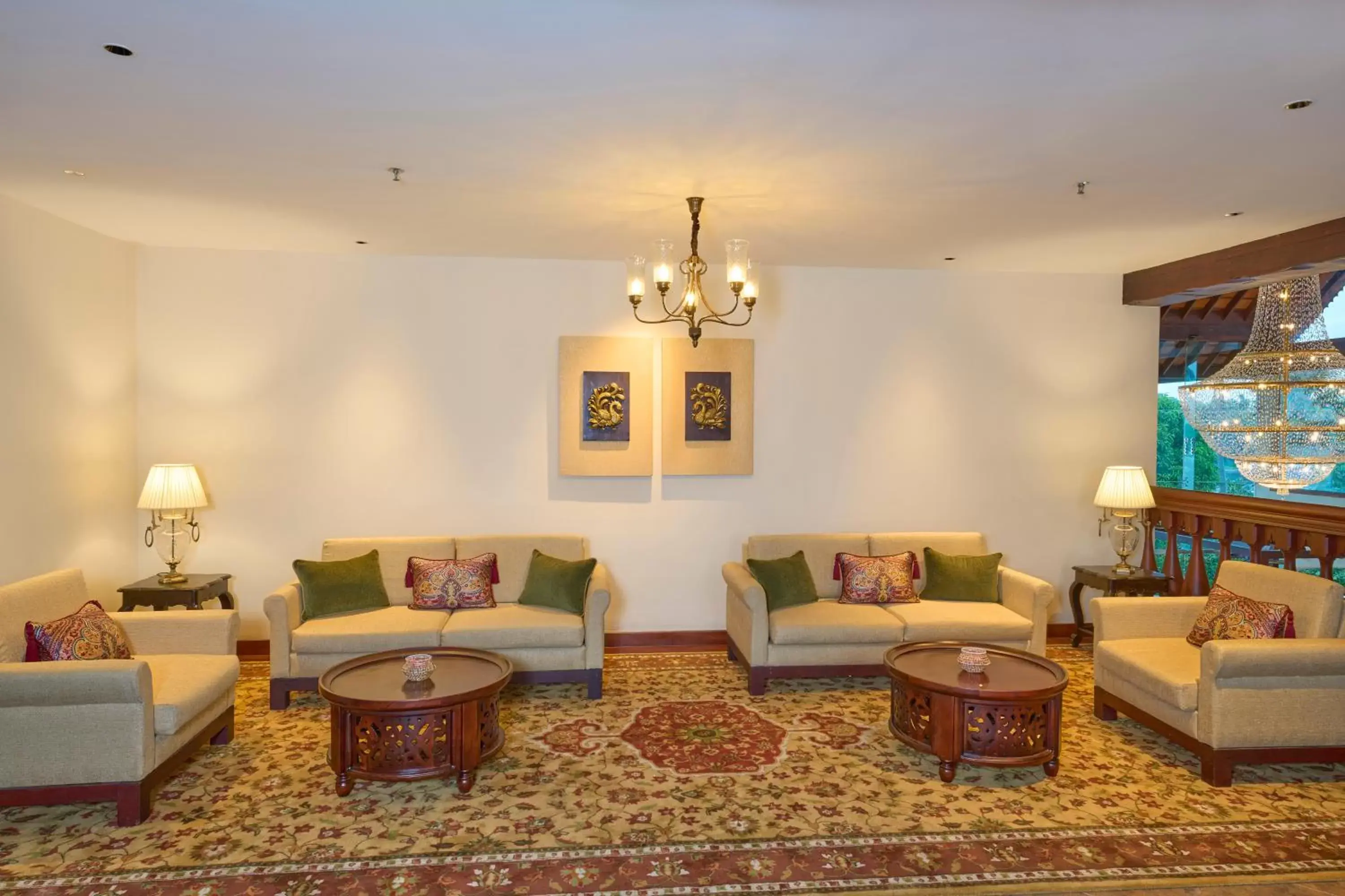 Lobby or reception, Seating Area in The Leela Ashtamudi, A Raviz Hotel