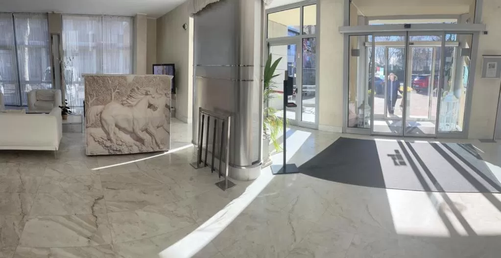 Lobby or reception in Hotel Sporting Brugherio