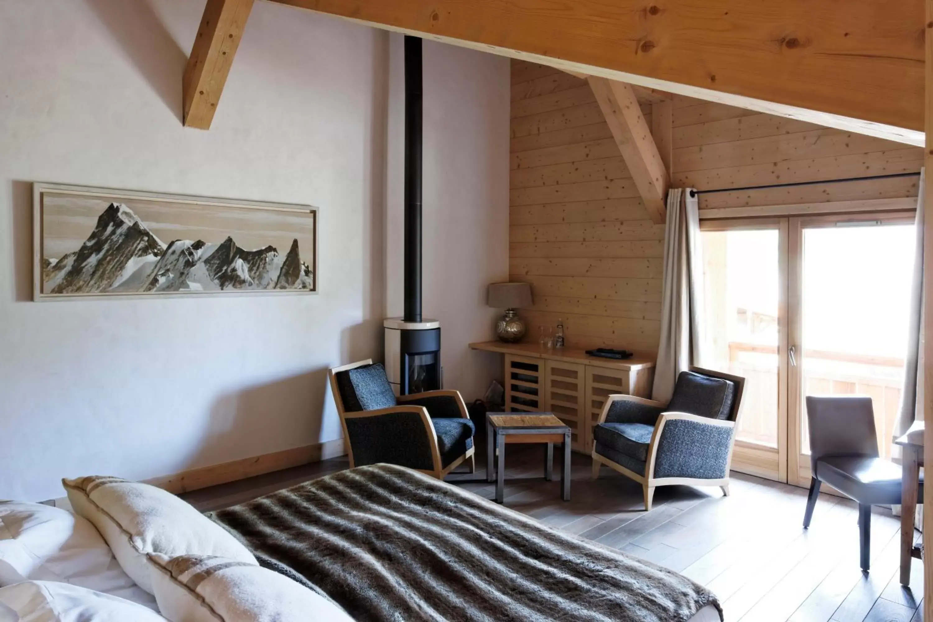 Bedroom, Seating Area in Flocons de Sel