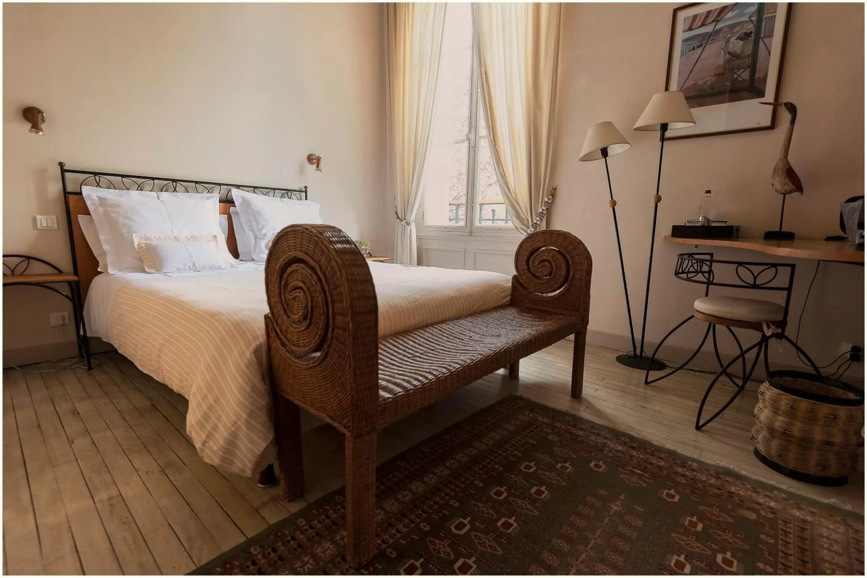Bed in Hotel Le Clos Raymi