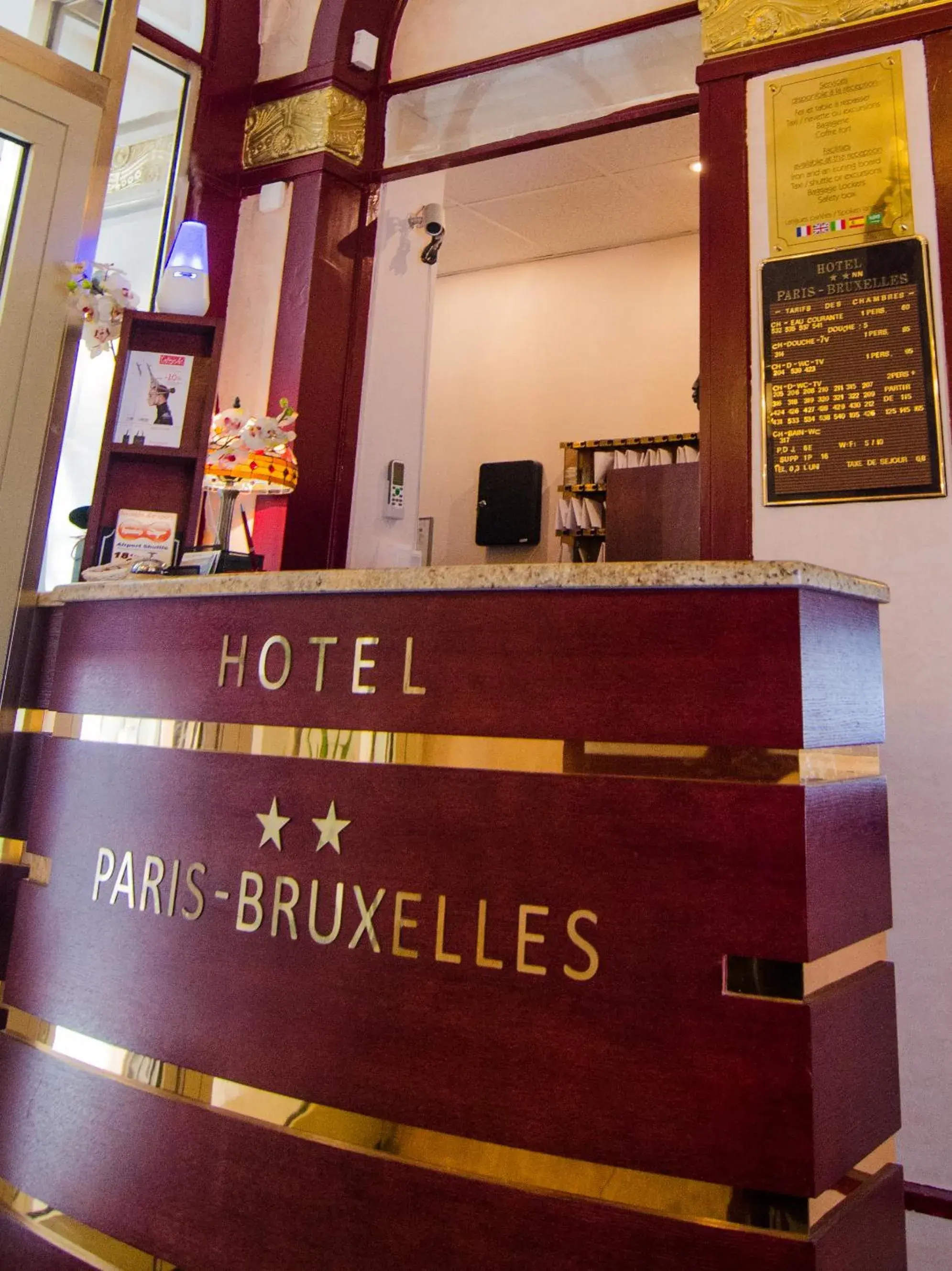 Lobby or reception, Lobby/Reception in Hotel Paris Bruxelles