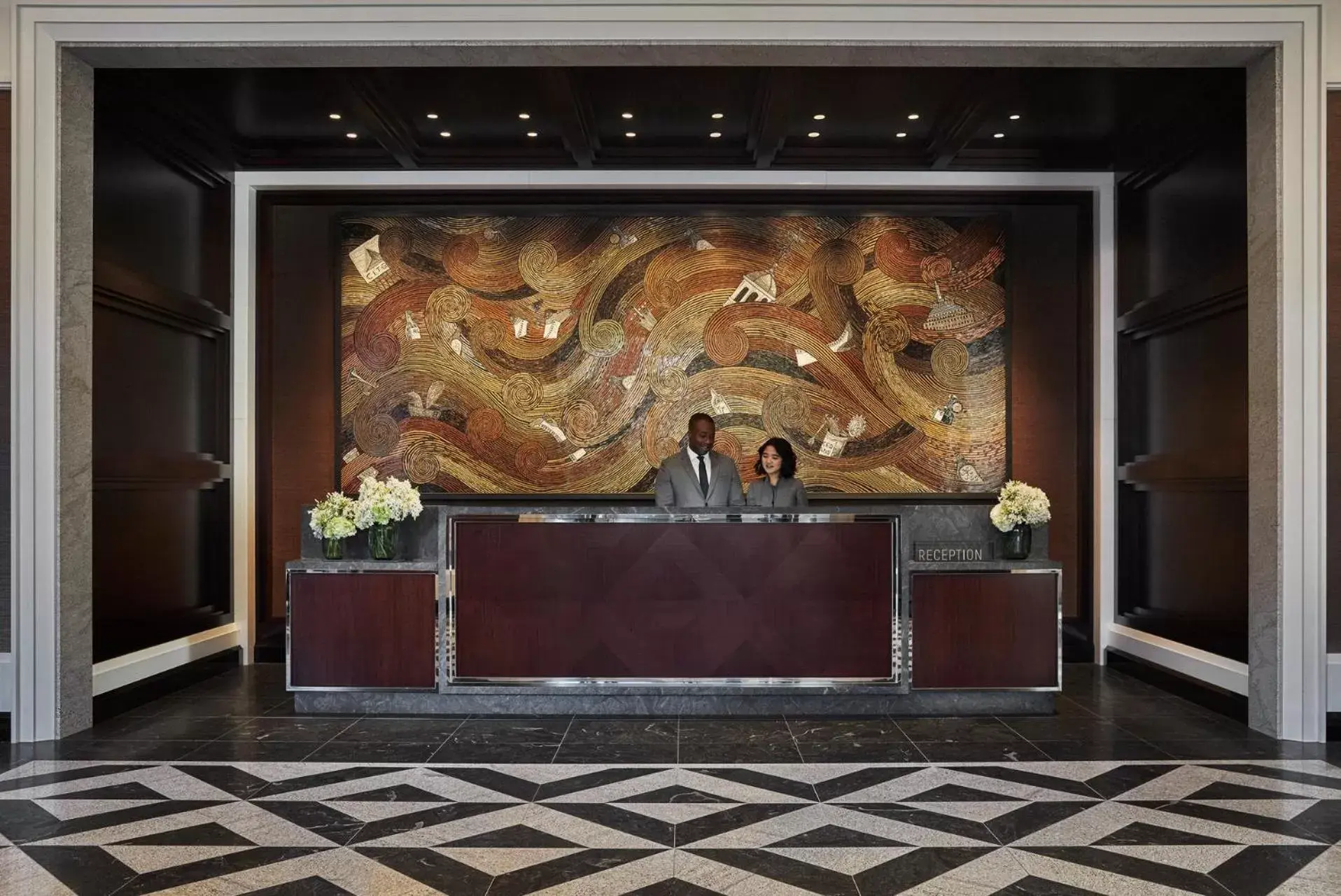 Lobby or reception, Lobby/Reception in Four Seasons Hotel One Dalton Street, Boston
