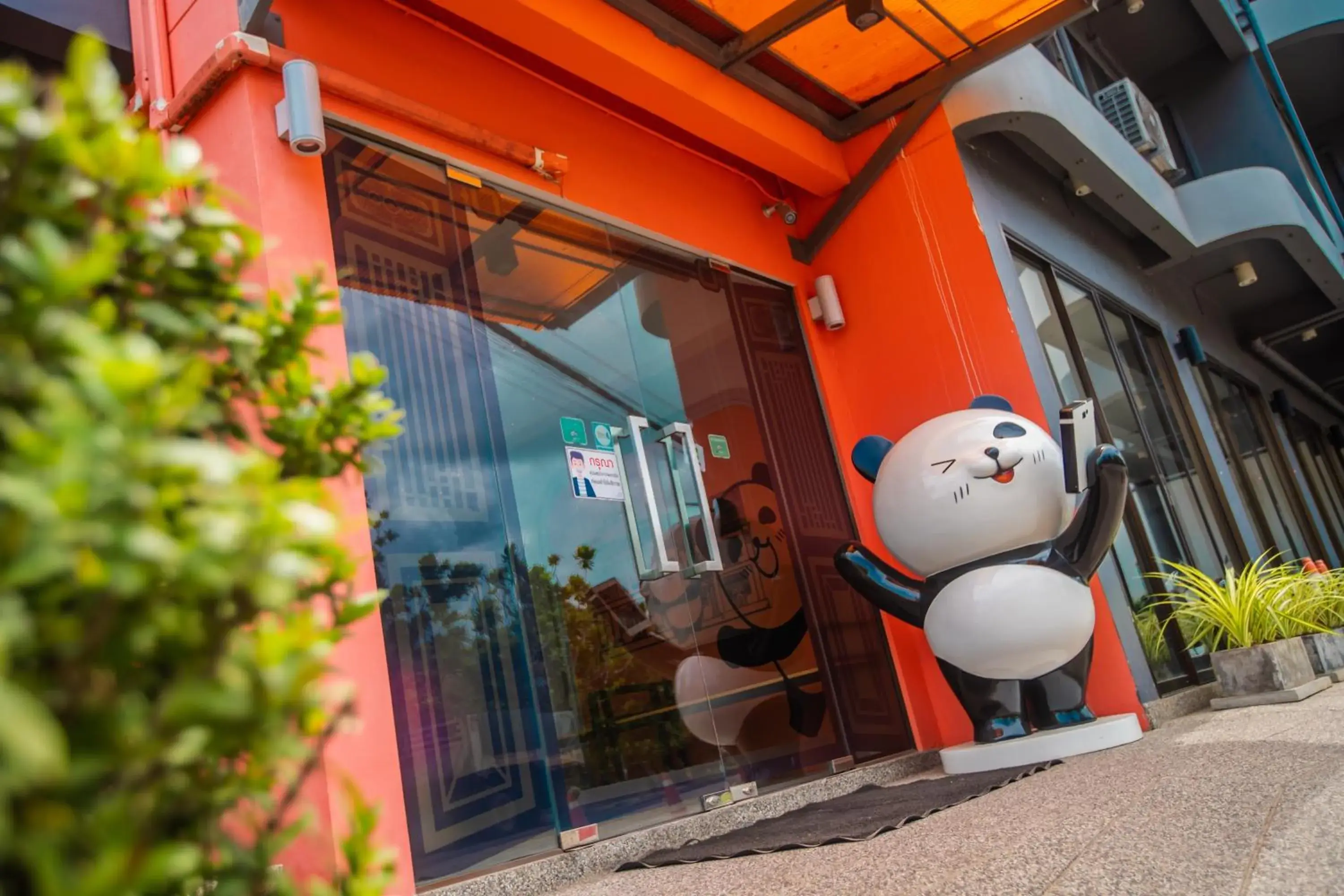 Facade/entrance in Recenta Style Phuket Town Facade/entrance in Recenta Style Phuket Town