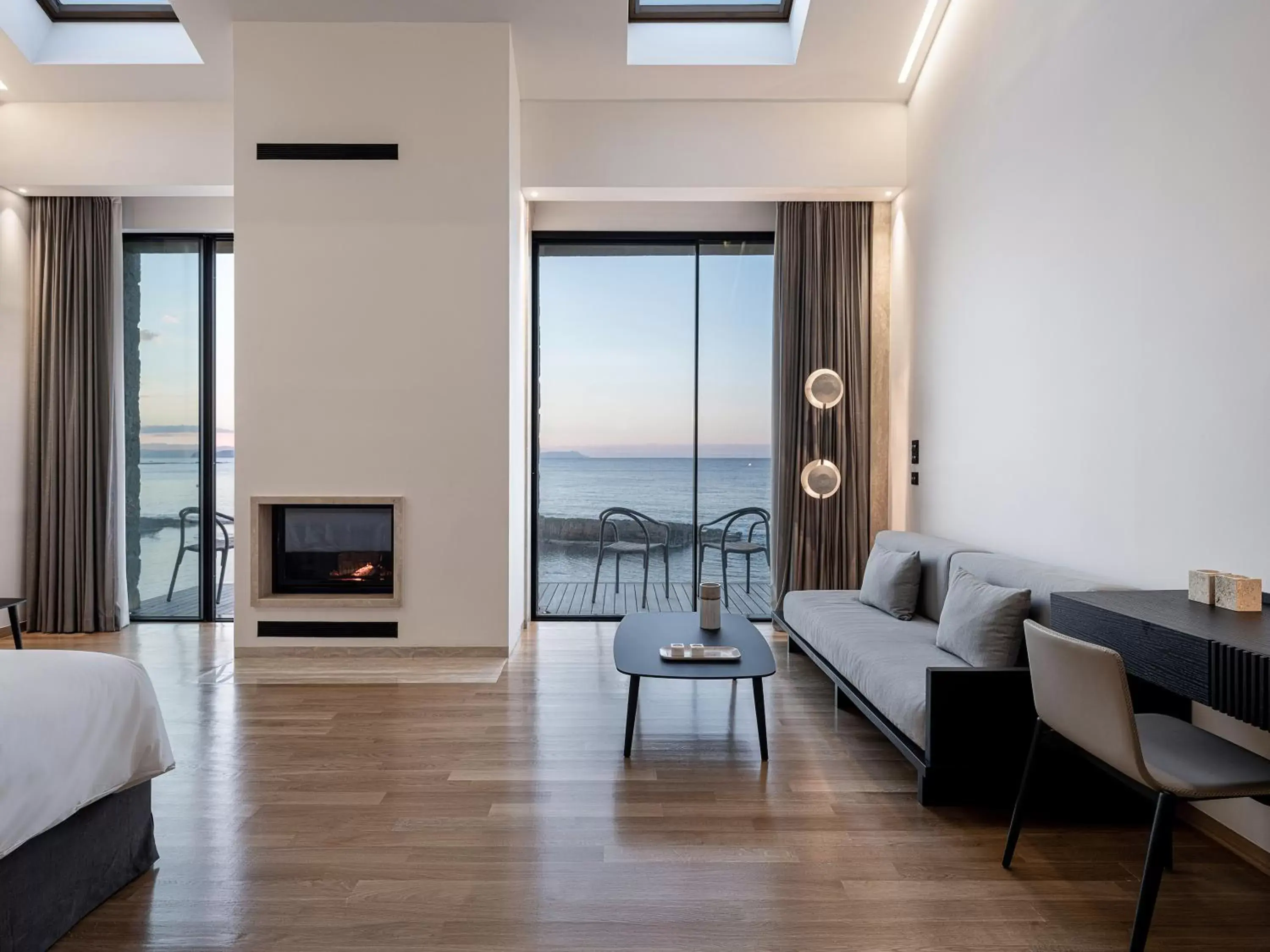 Sea view, Bed in The Tanneries Hotel & Spa - a Member of Design Hotels Sea view, Bed in The Tanneries Hotel & Spa - a Member of Design Hotels