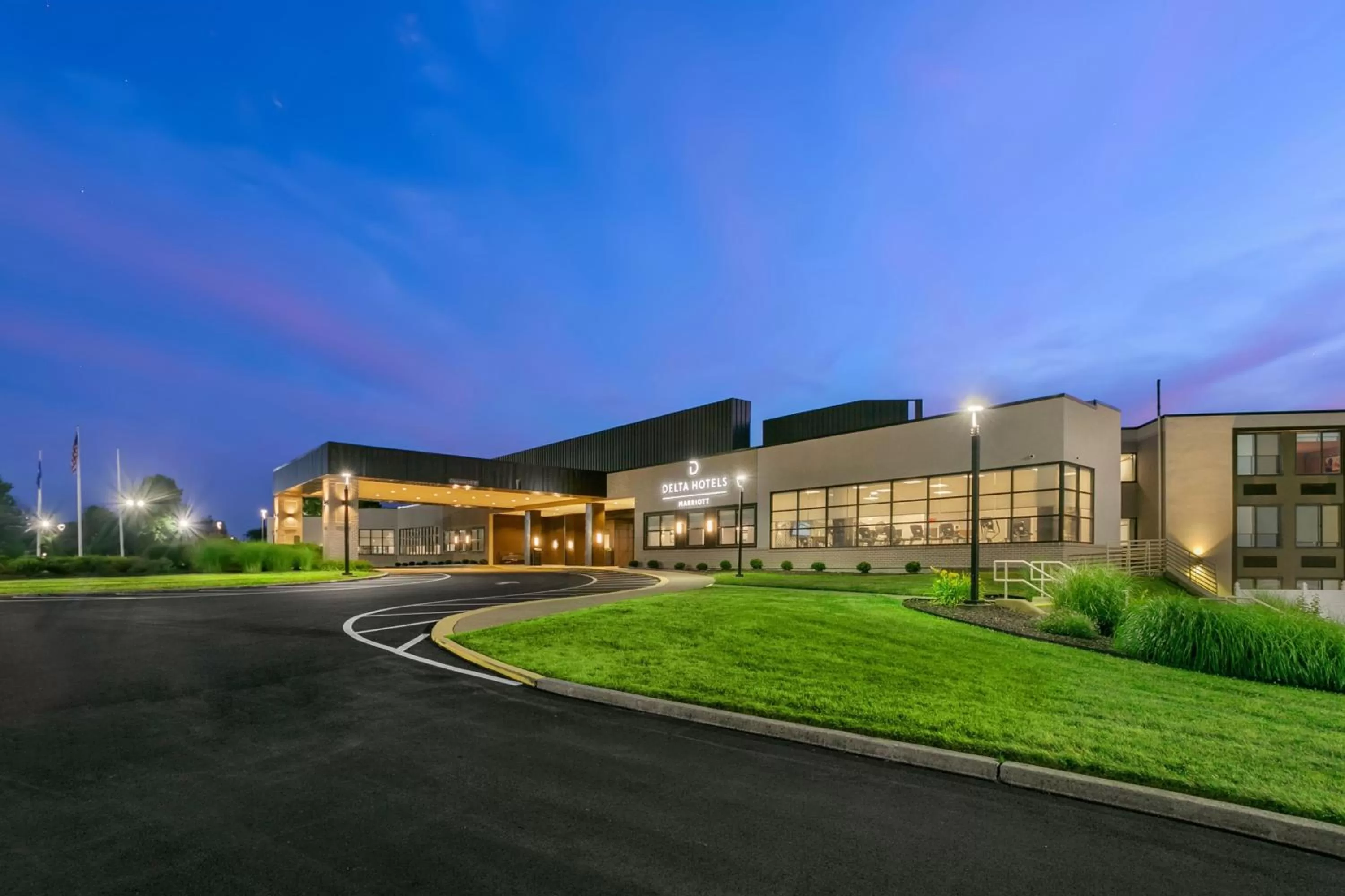 Property building in Delta Hotels by Marriott Allentown Lehigh Valley