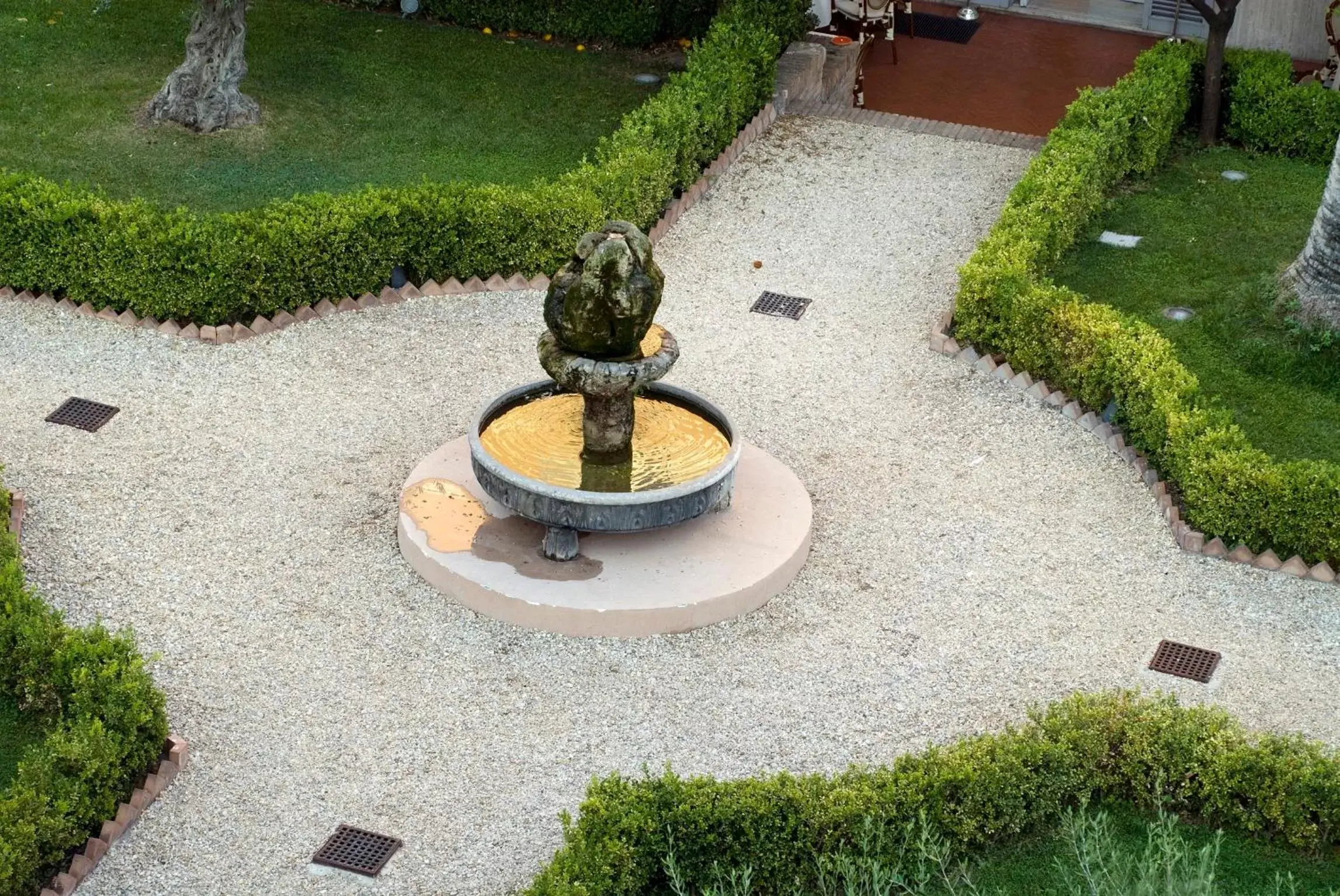 Garden in Kolbe Hotel Rome