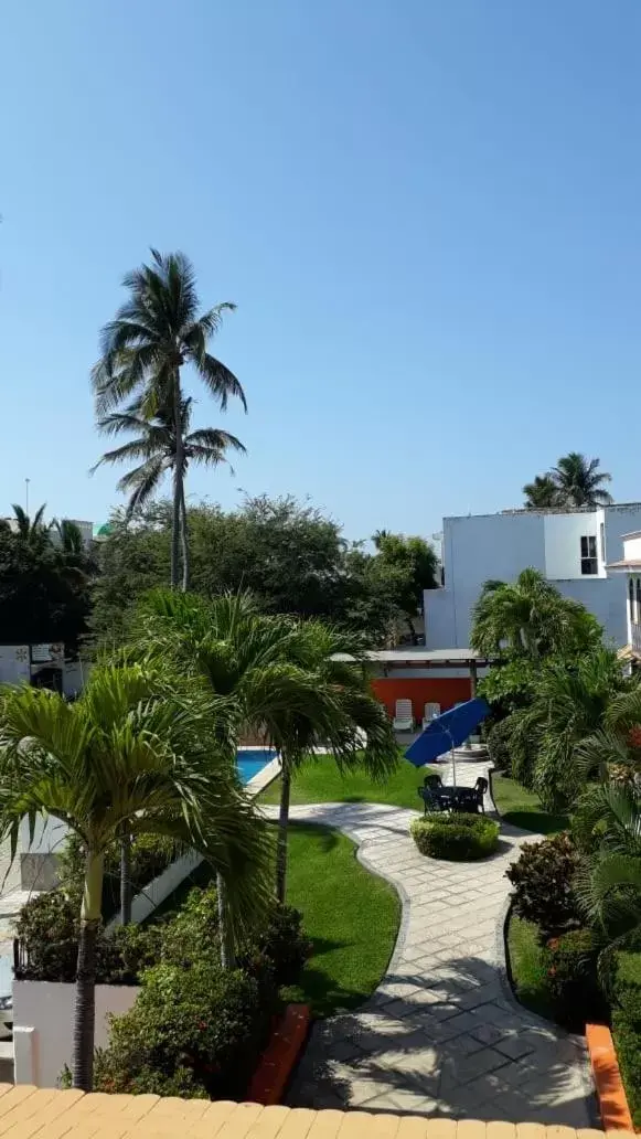 Pool View in Hotel Pez Vela