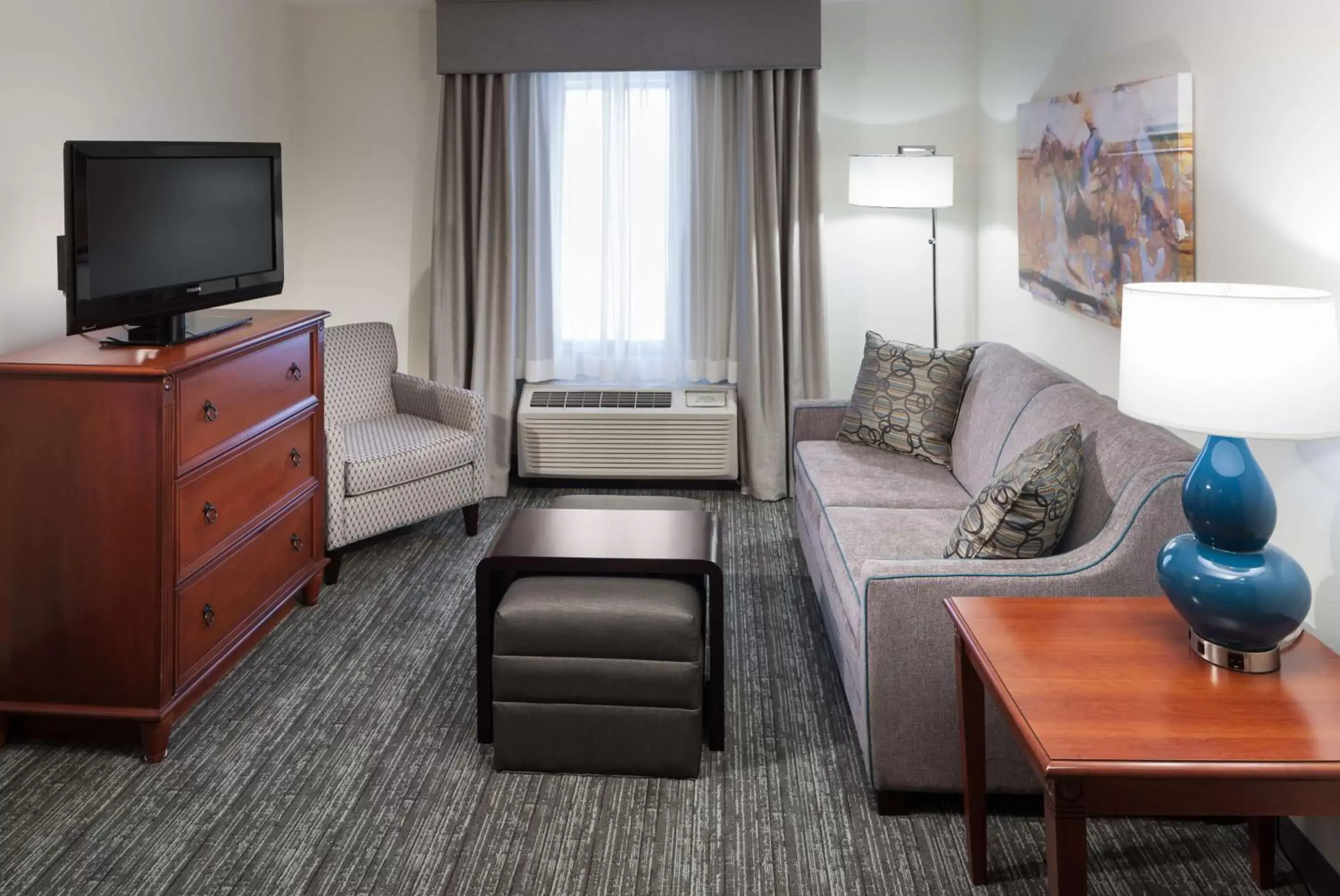 Living room, Seating Area in Homewood Suites Denton