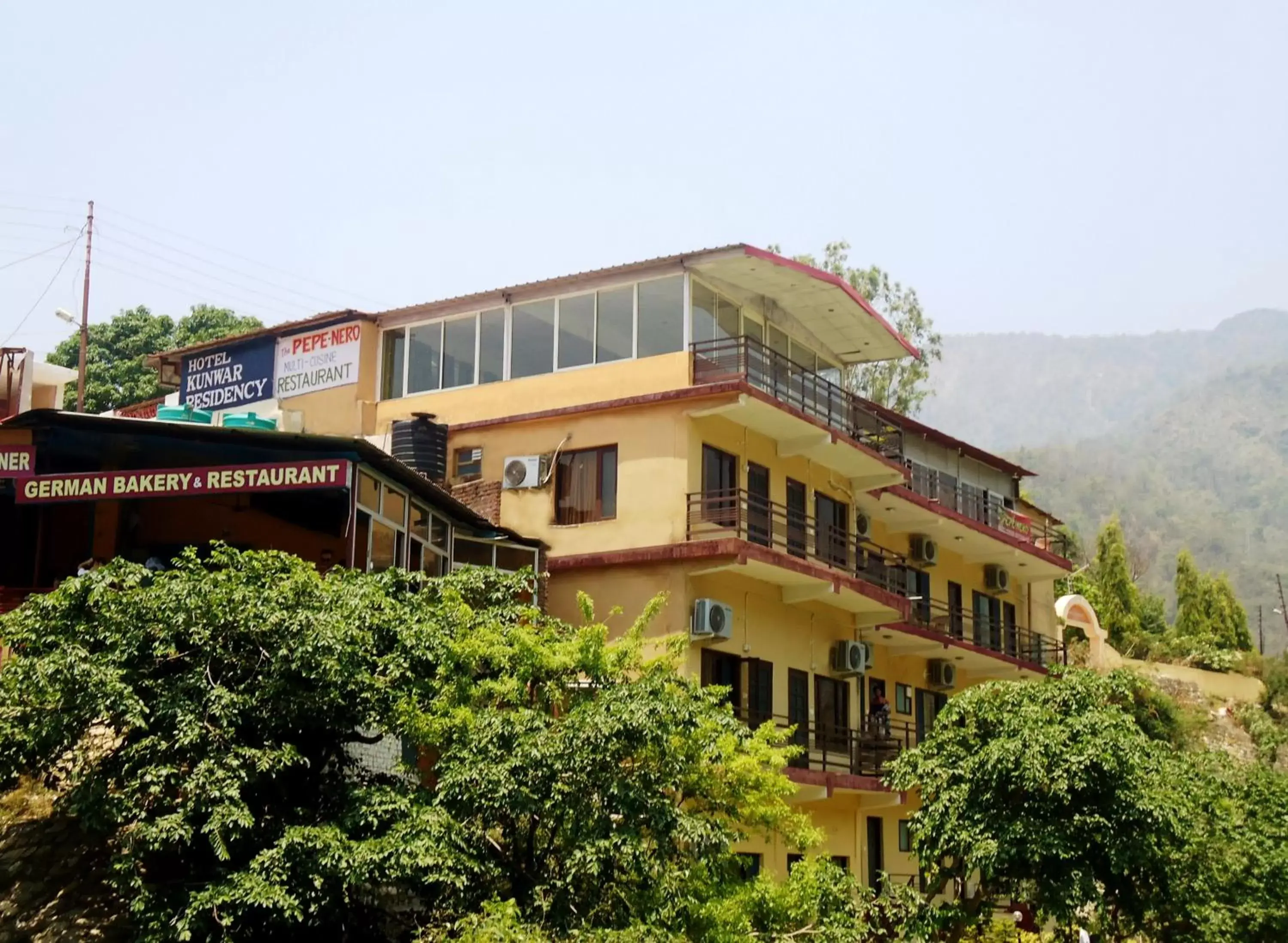 Facade/entrance in Kunwar Residency Facade/entrance in Kunwar Residency