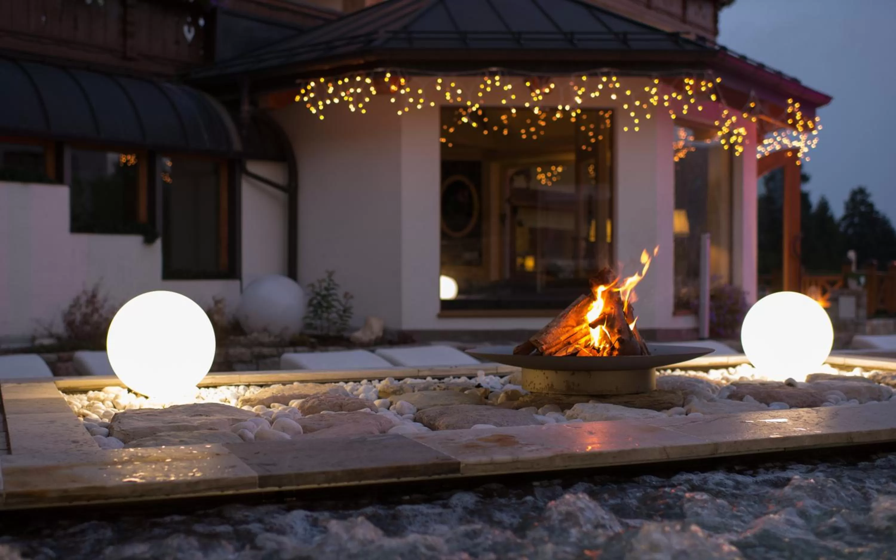 Open Air Bath in Hotel San Giacomo Spa&Gourmet