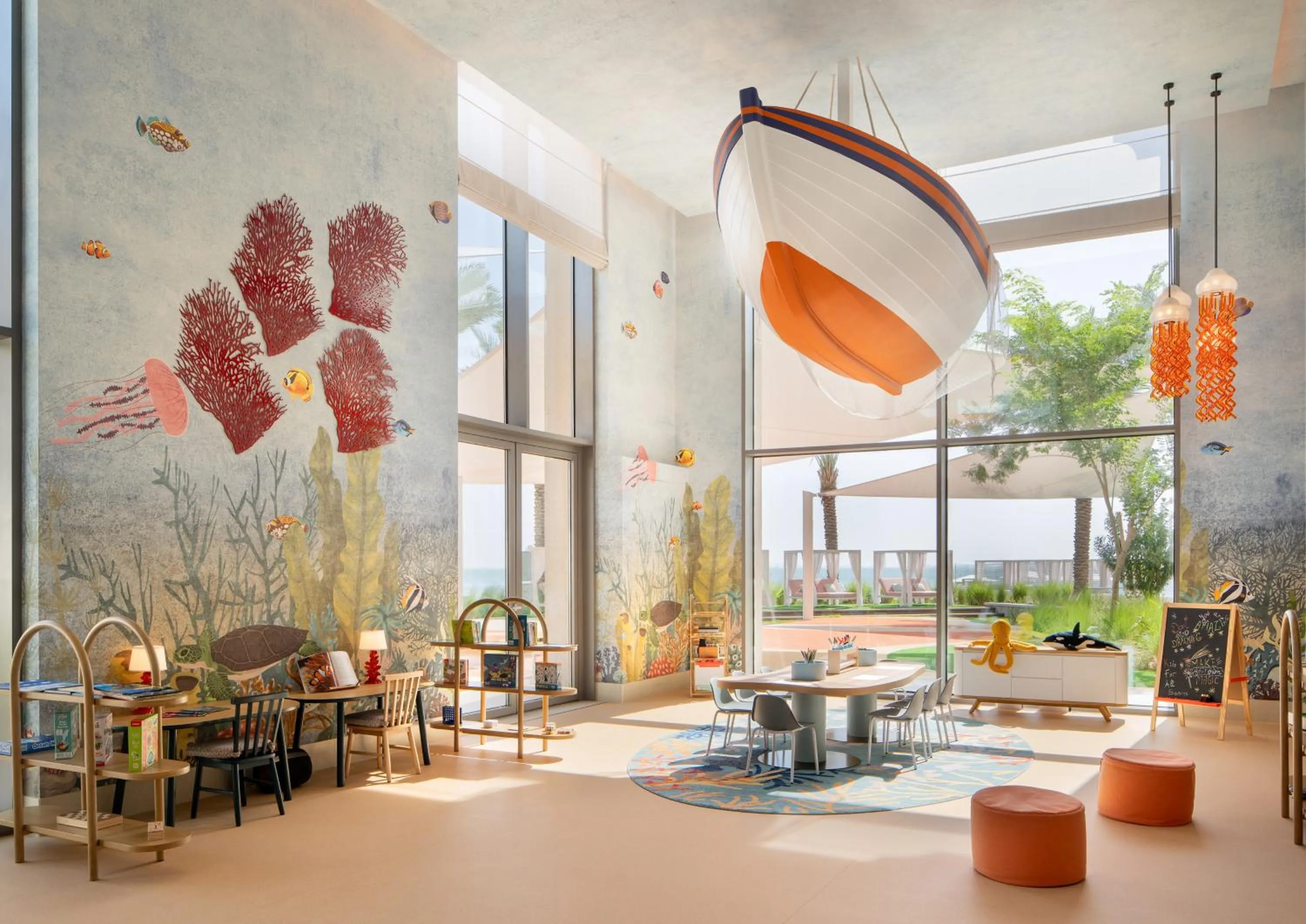 Kids's club in Four Seasons Resort and Residences at The Pearl - Qatar