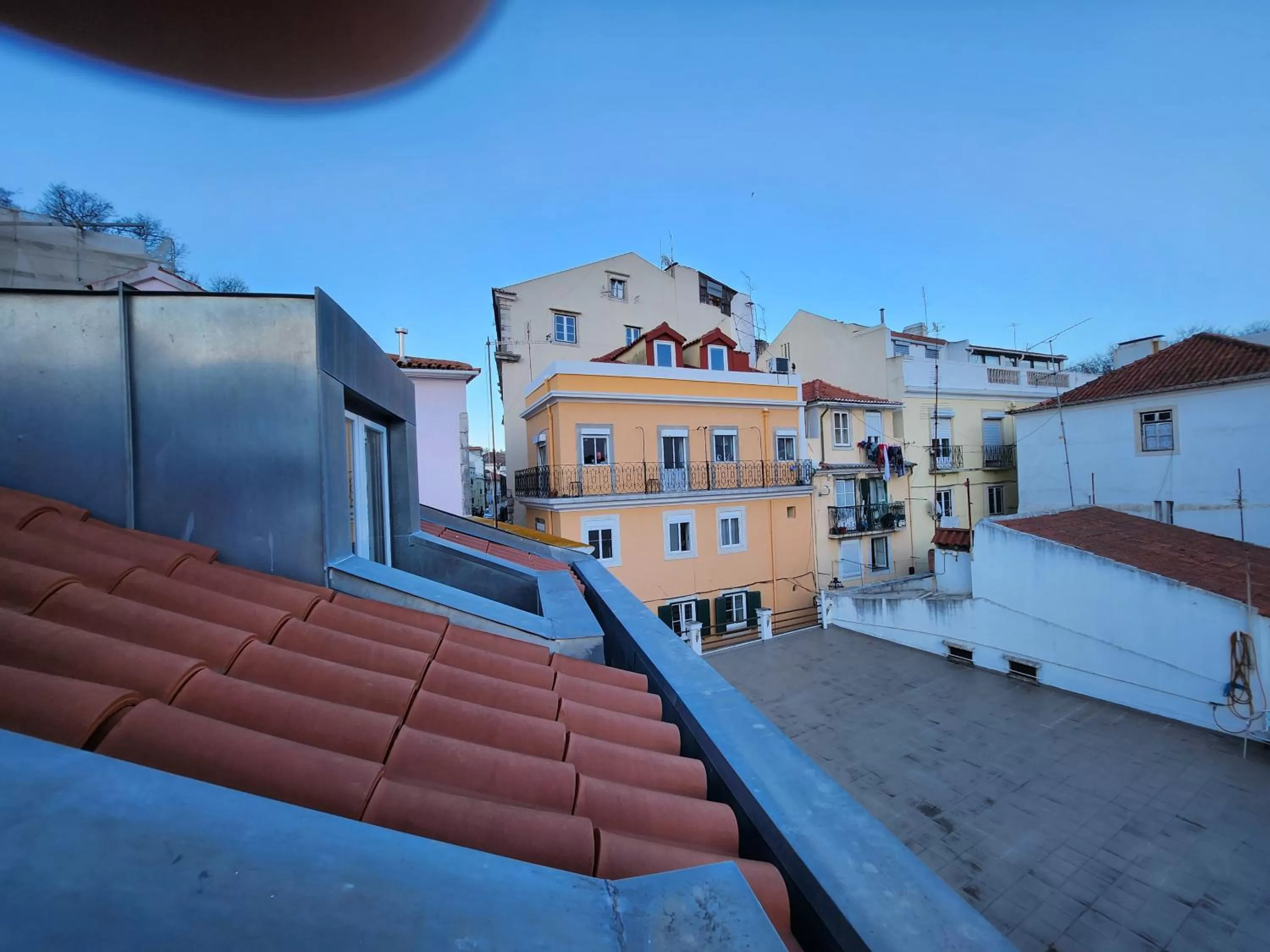 City view in Loios Studios and Apartments