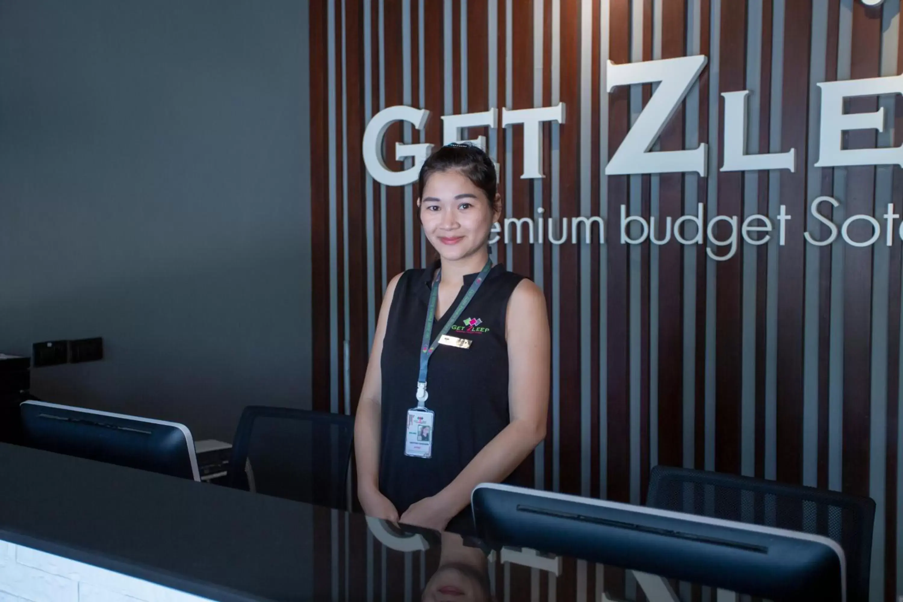 Staff in Get Zleep Premium Budget Hotel