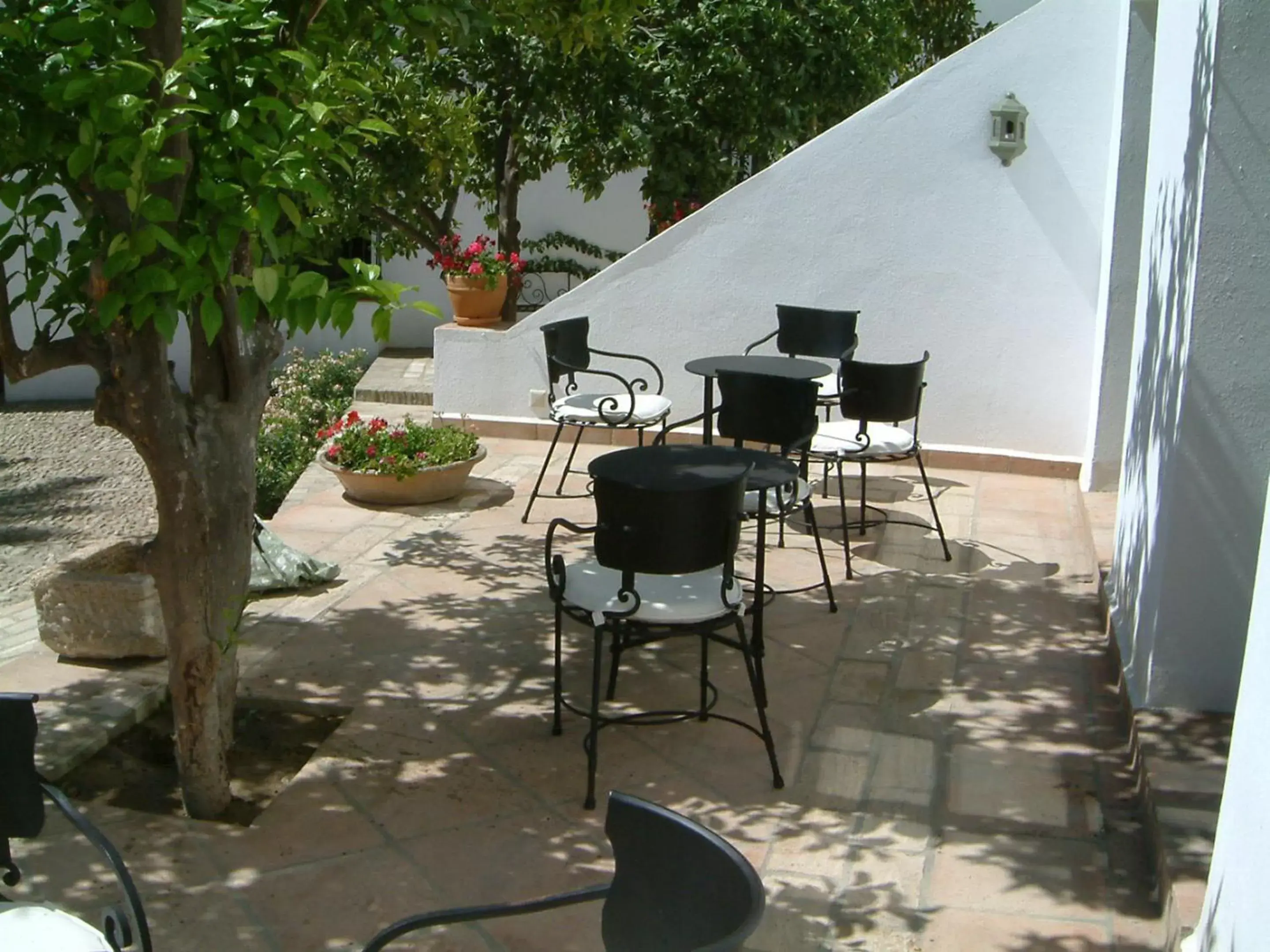 Patio in Hotel Boutique Molino del Arco