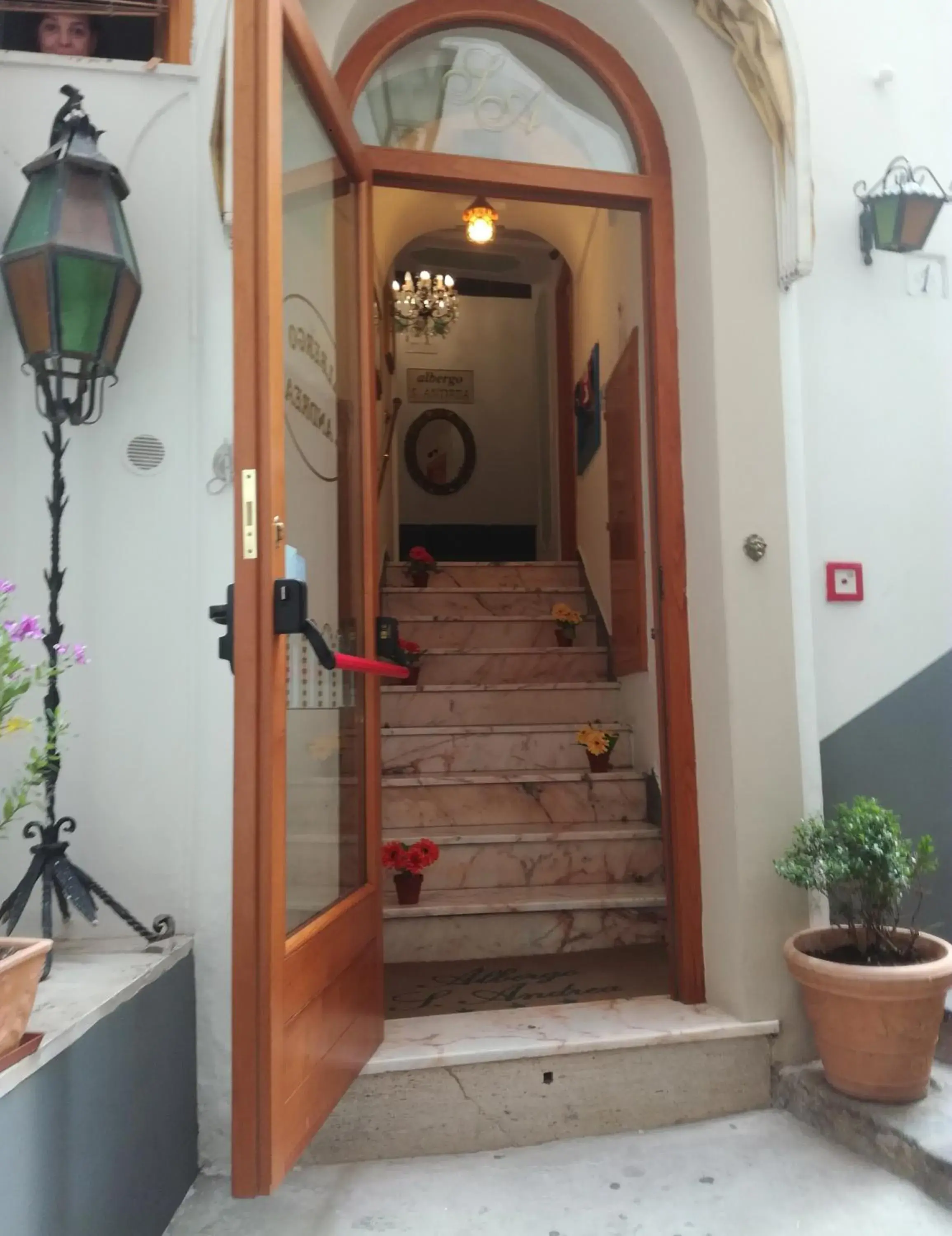 Facade/entrance in Albergo S. Andrea