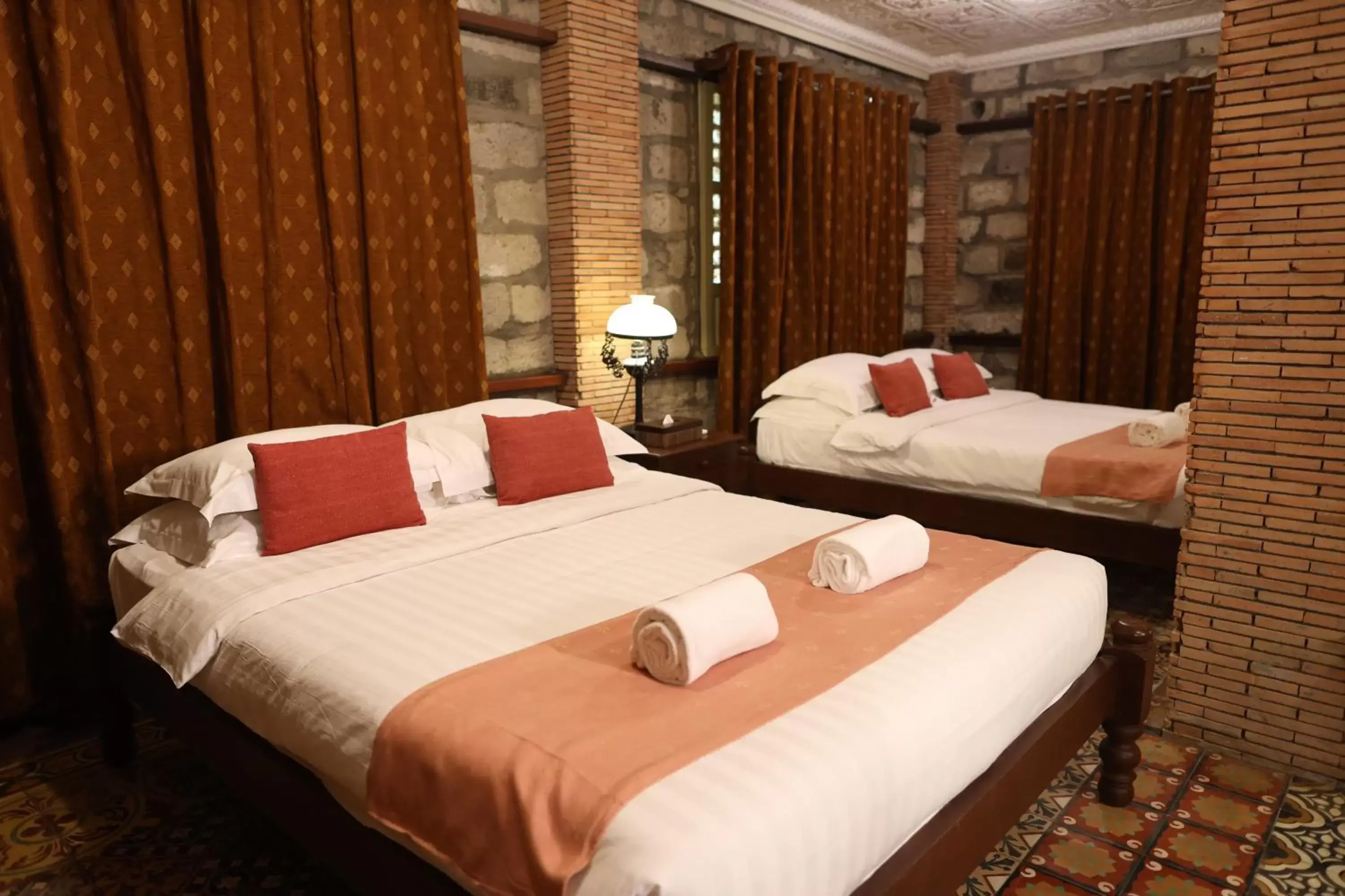 Bed in Las Casas Filipinas de Acuzar