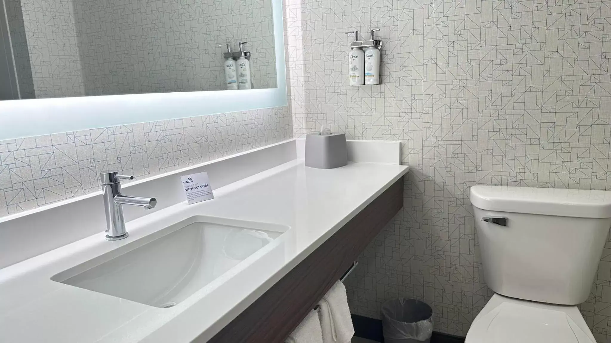 Toilet, Bathroom in Holiday Inn Express & Suites - Prospect Heights, an IHG Hotel