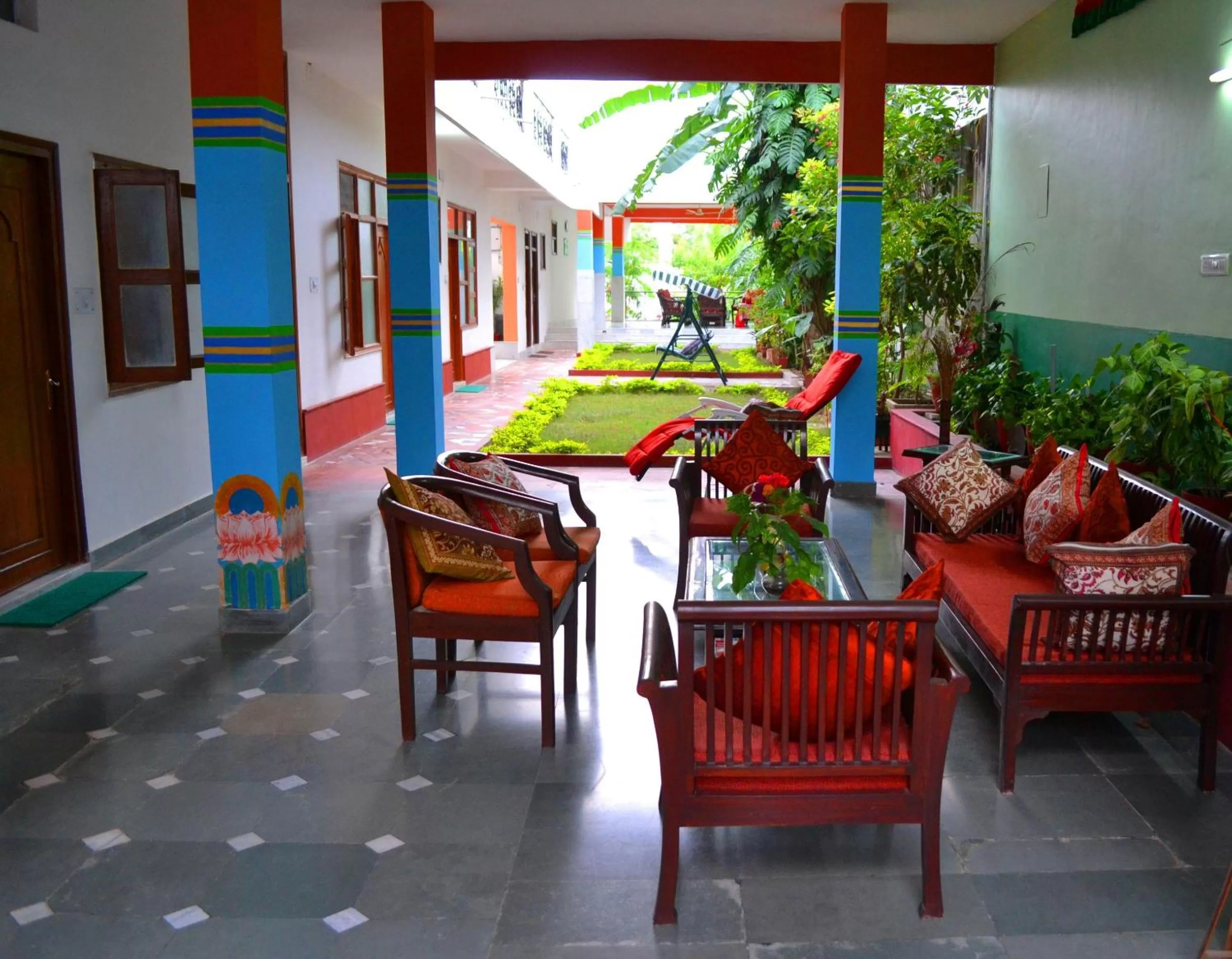 Patio in Hotel Harmony