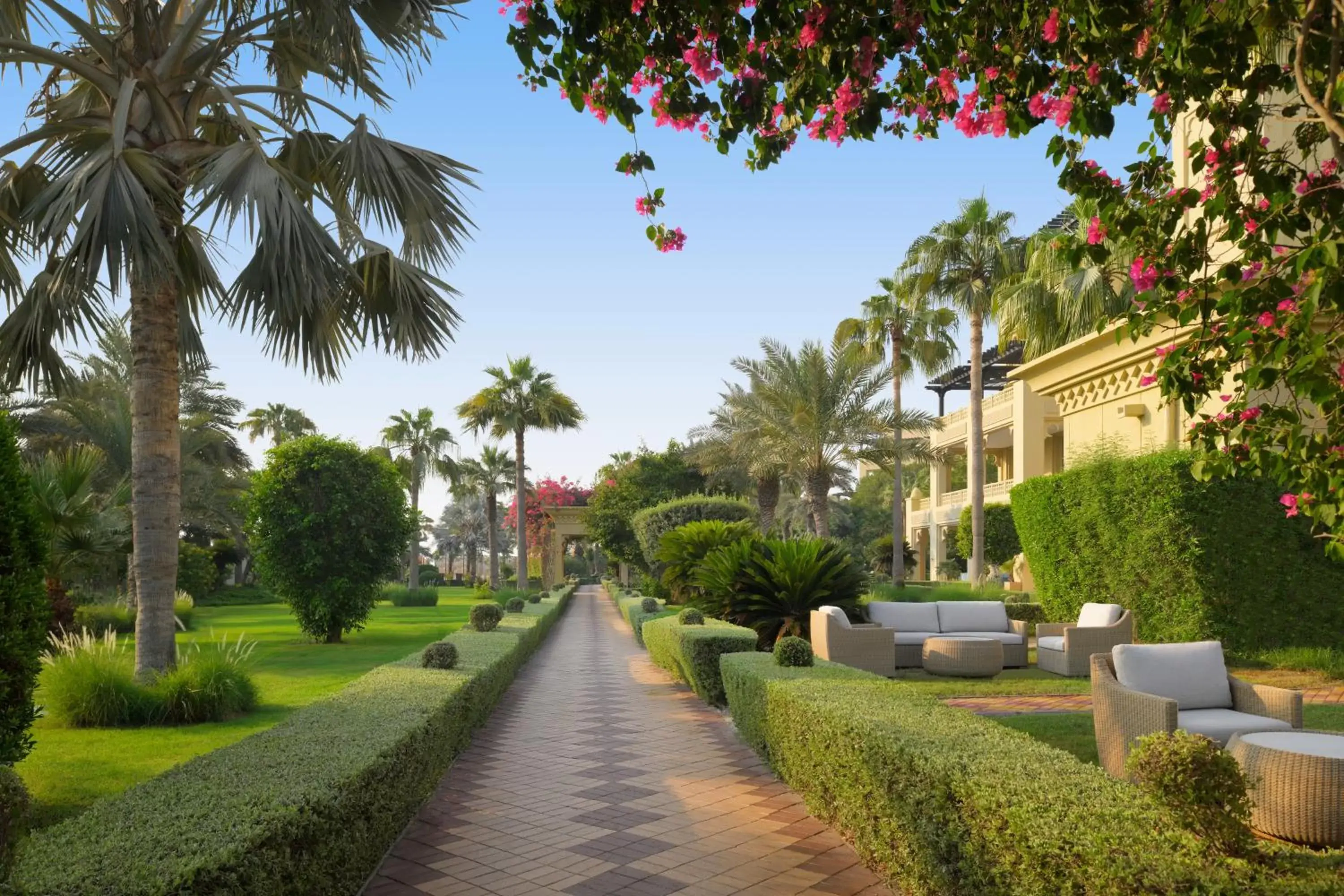 Garden in Grand Hyatt Doha Hotel & Villas