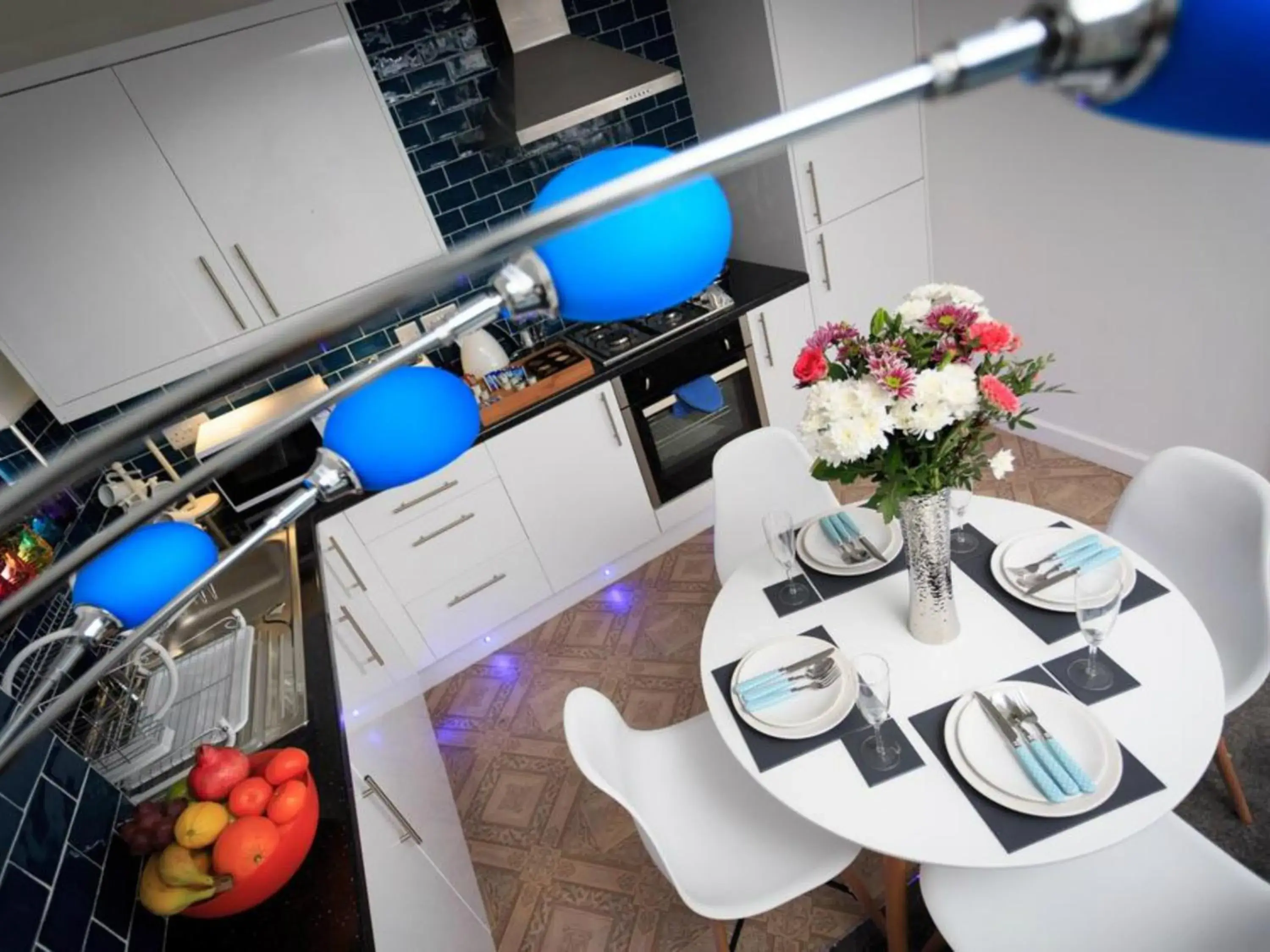 Dining area in Live in Leeds Grange Apartments