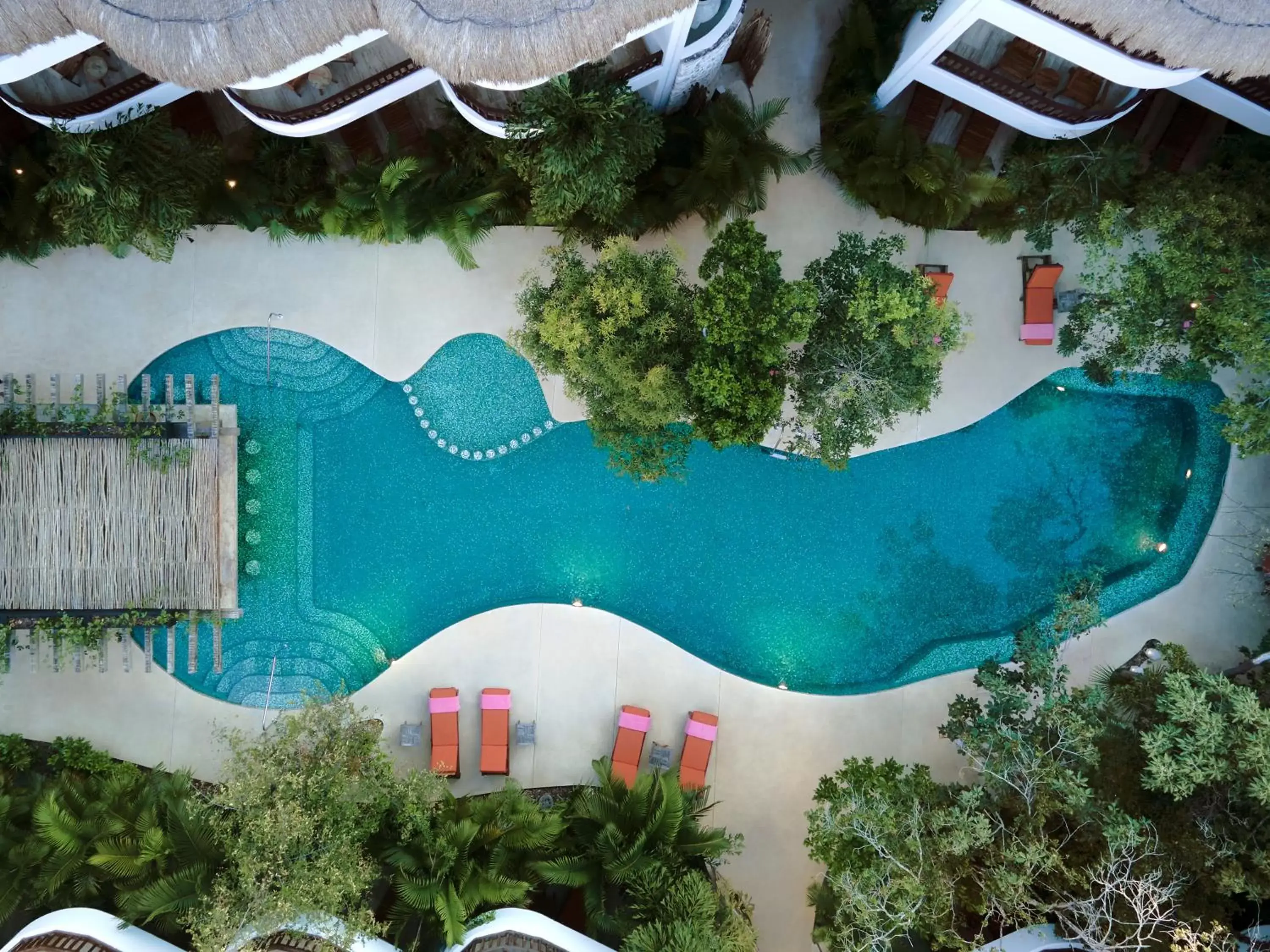 Pool view, Bird's-eye View in Kimpton Aluna Resort Tulum, an IHG Hotel