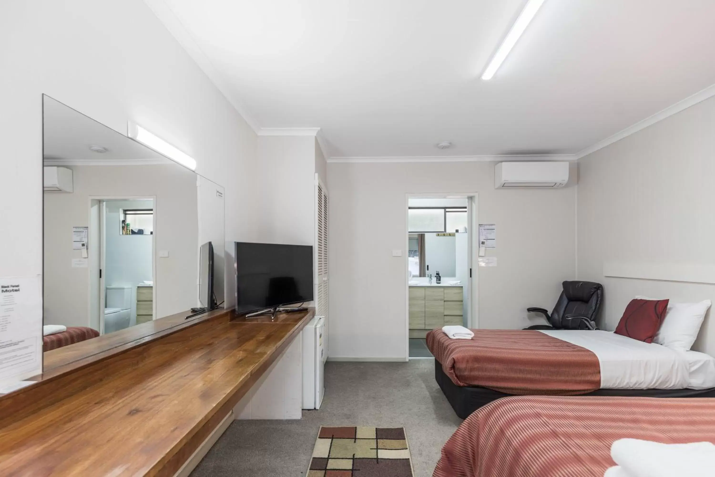 Bed in Black Forest Motel Bed in Black Forest Motel