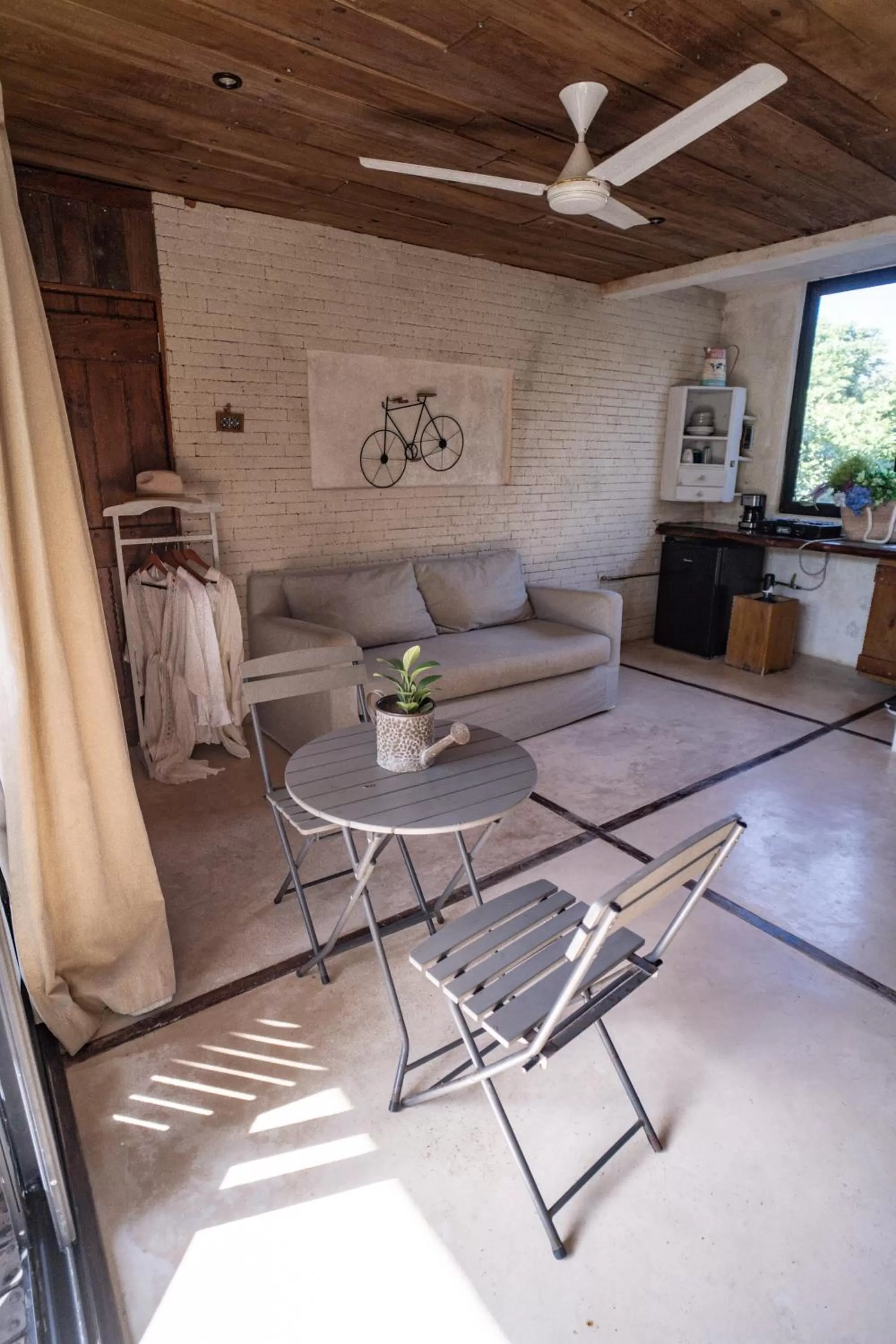 Living room in Suites Tulum