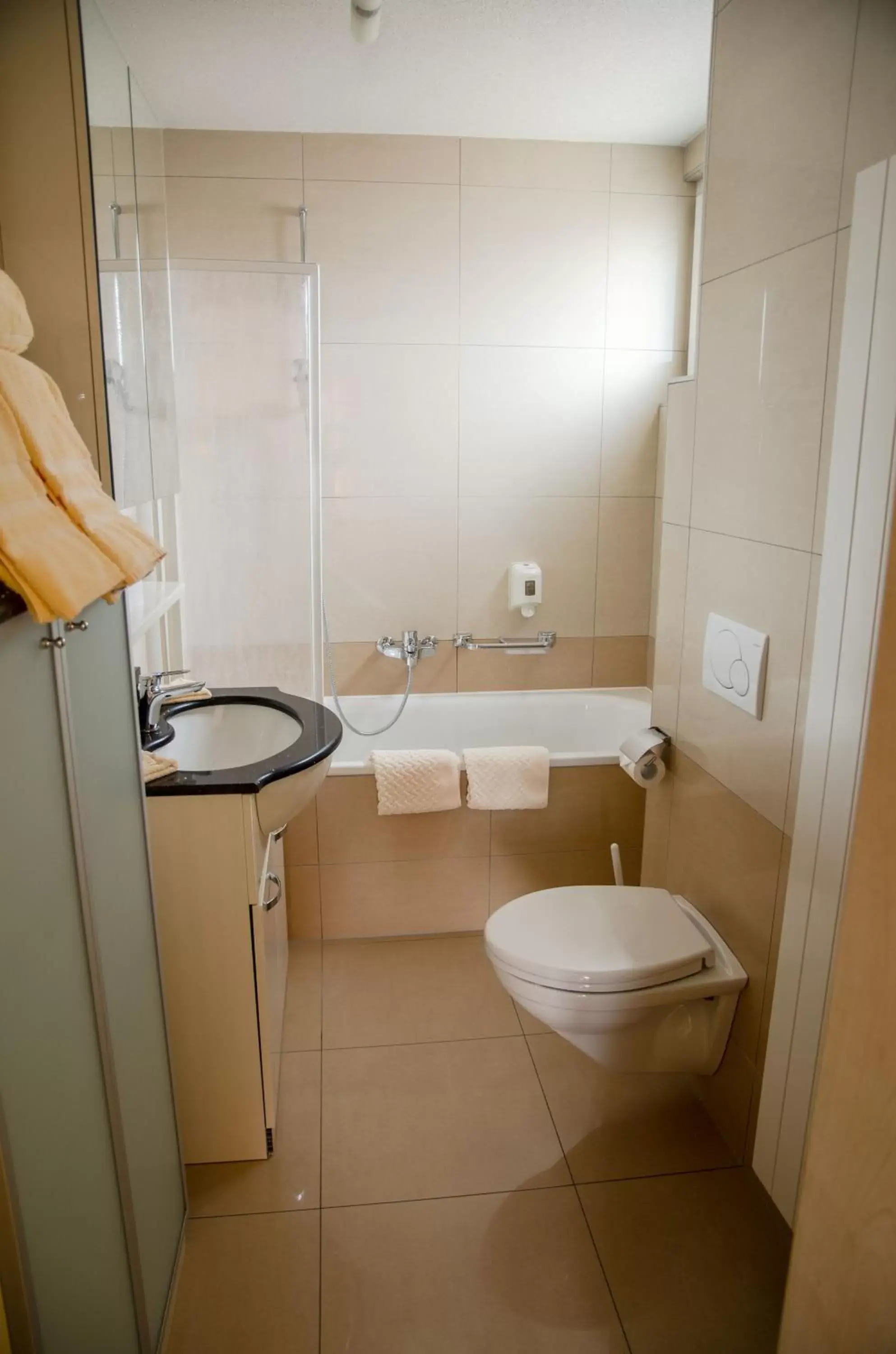 Toilet, Bathroom in Hotel du Faucon