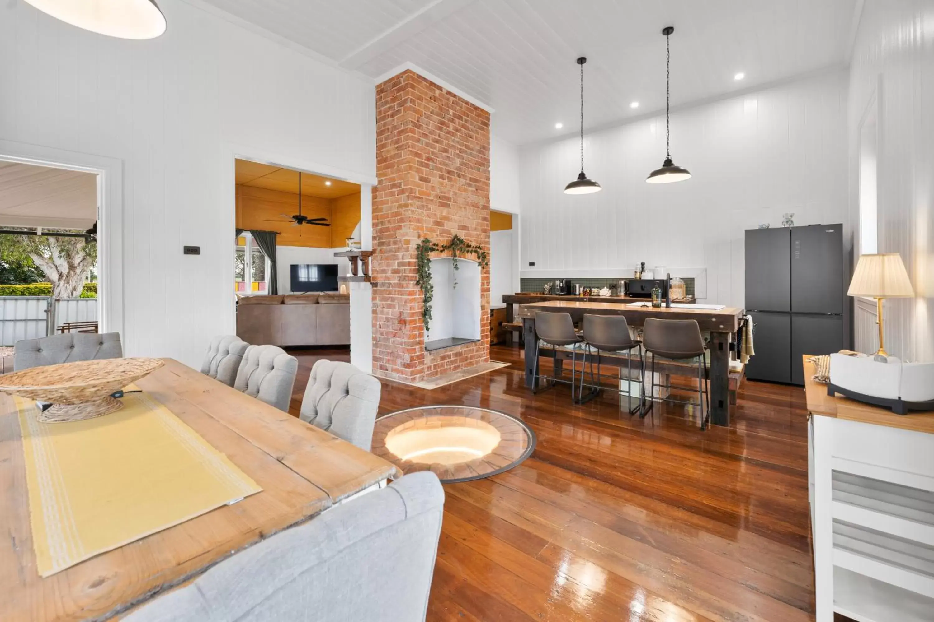 Living room, Seating Area in The Bank House Ulmarra