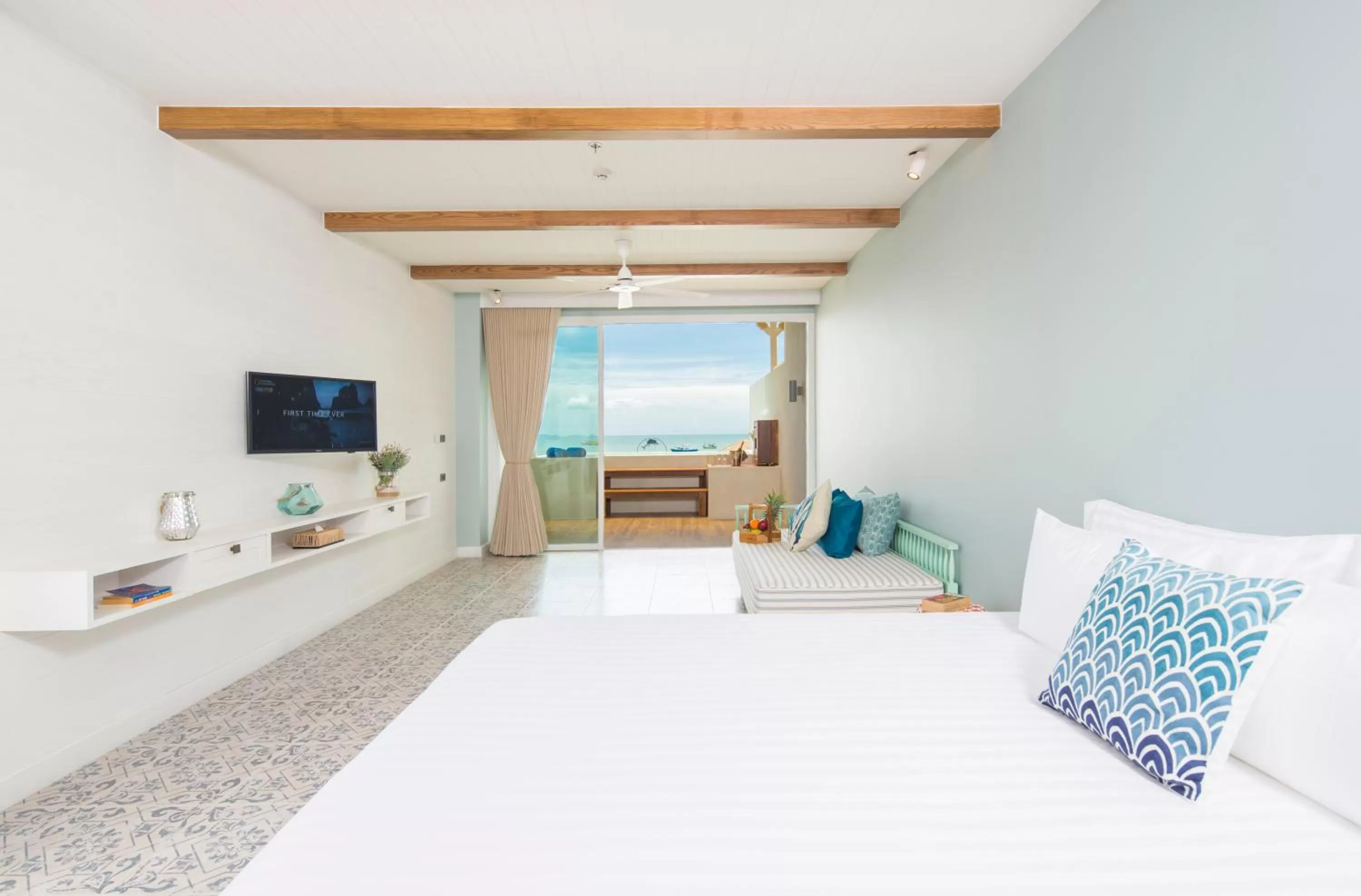 Bedroom, Bed in Kept Bangsaray Hotel Pattaya