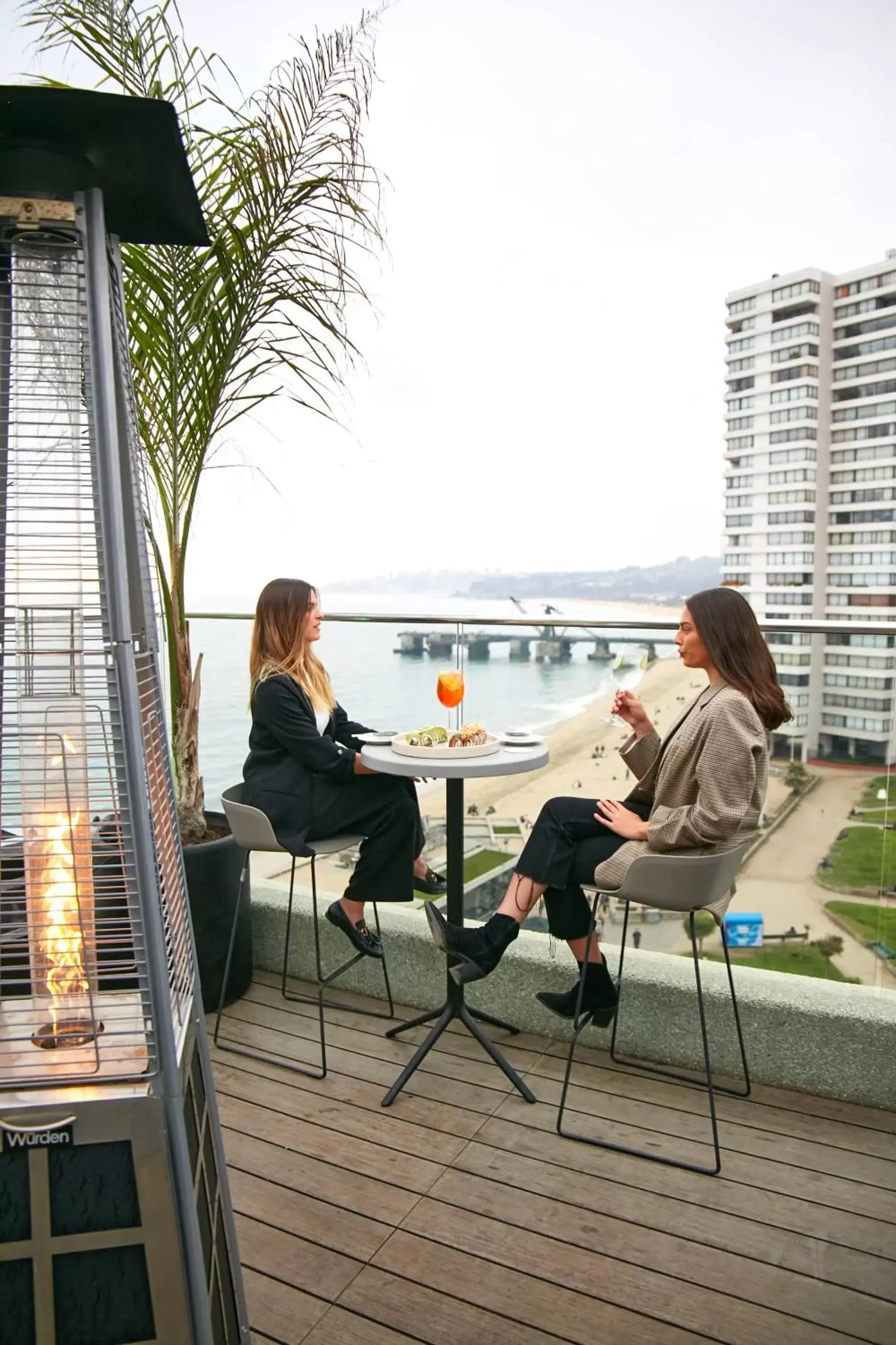 Balcony/Terrace in Pullman Vina del Mar San Martin