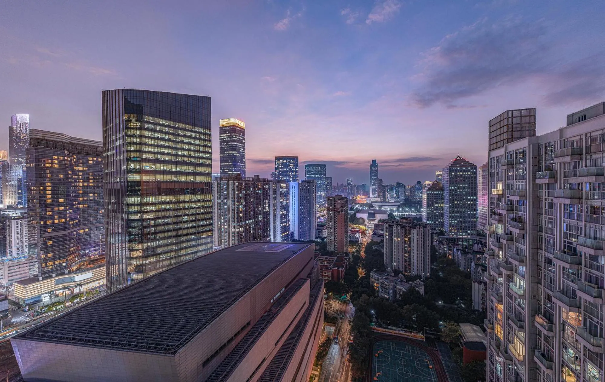Night in Ascott Guangzhou