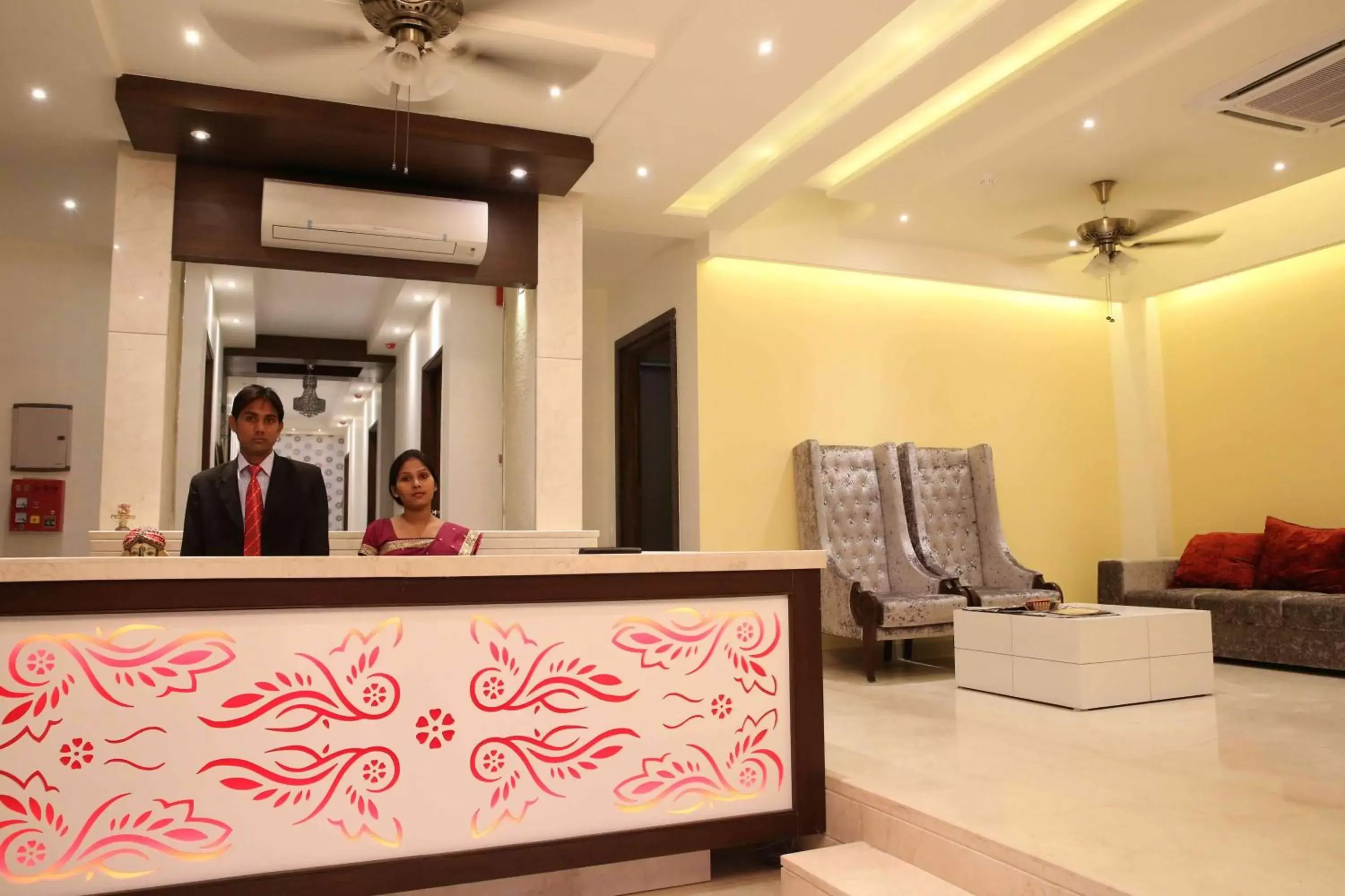 Lobby or reception, Lobby/Reception in Hotel Taj Villa- Agra