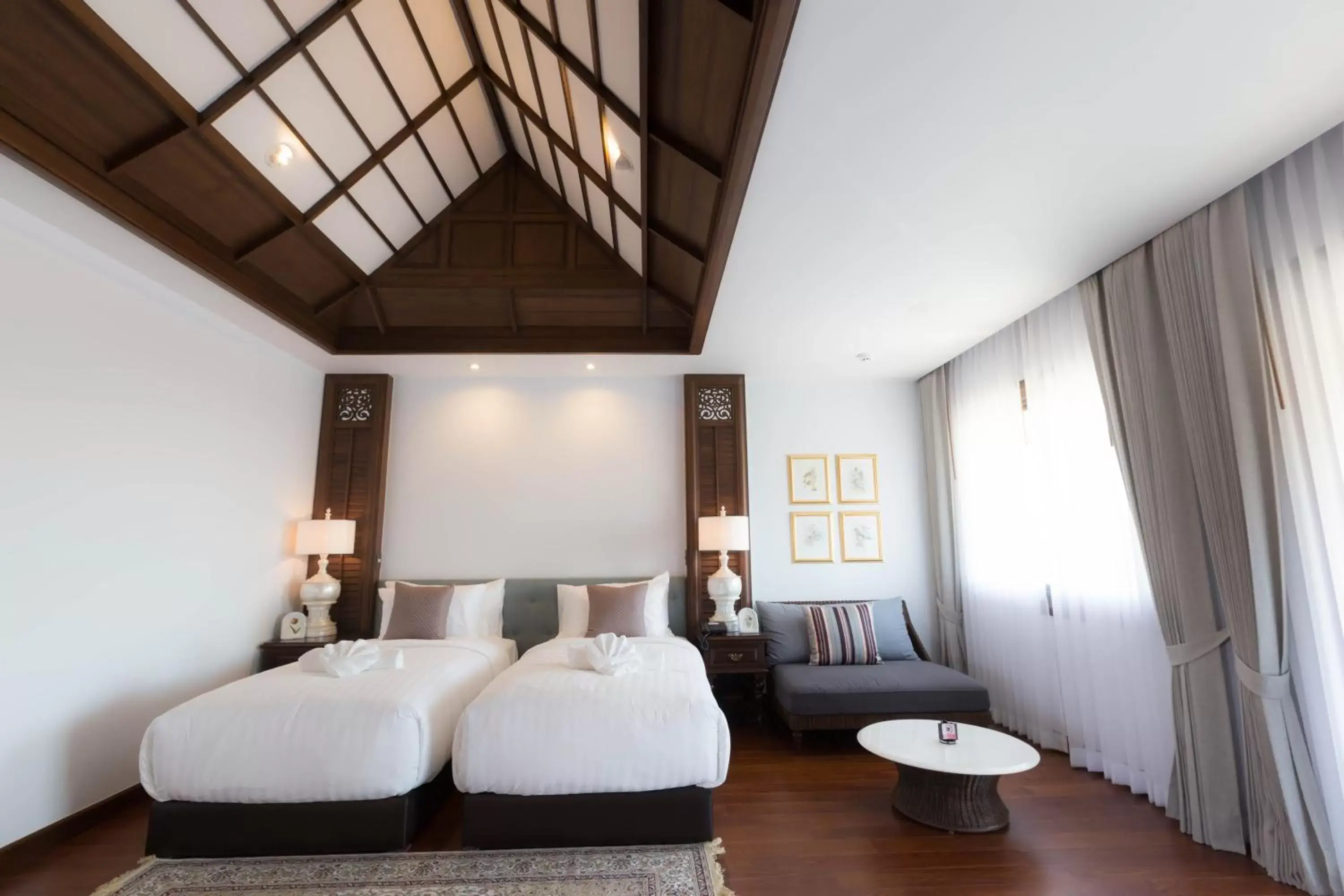 Bed in Content Villa Chiangmai