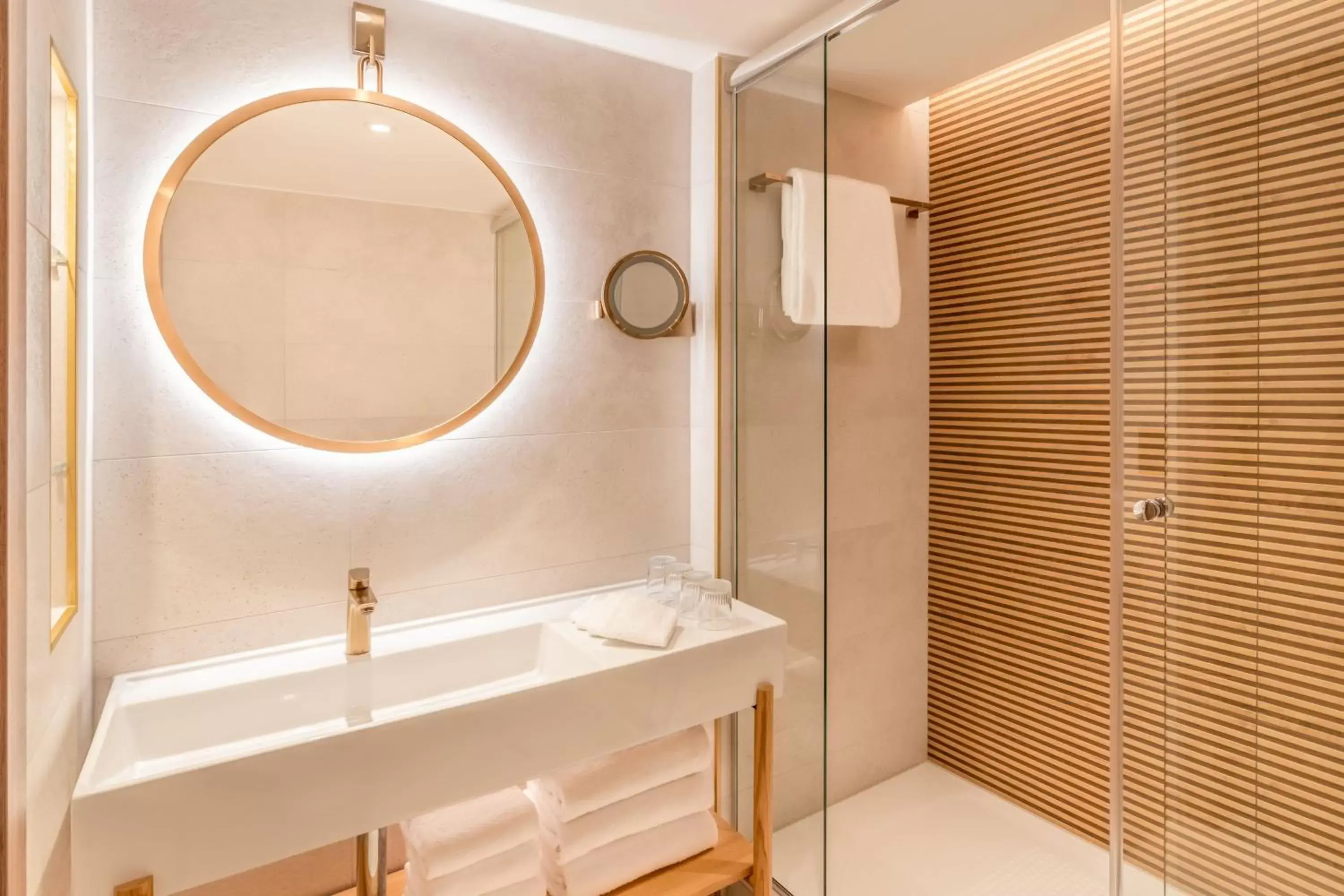 Bathroom in Zurich Marriott Hotel