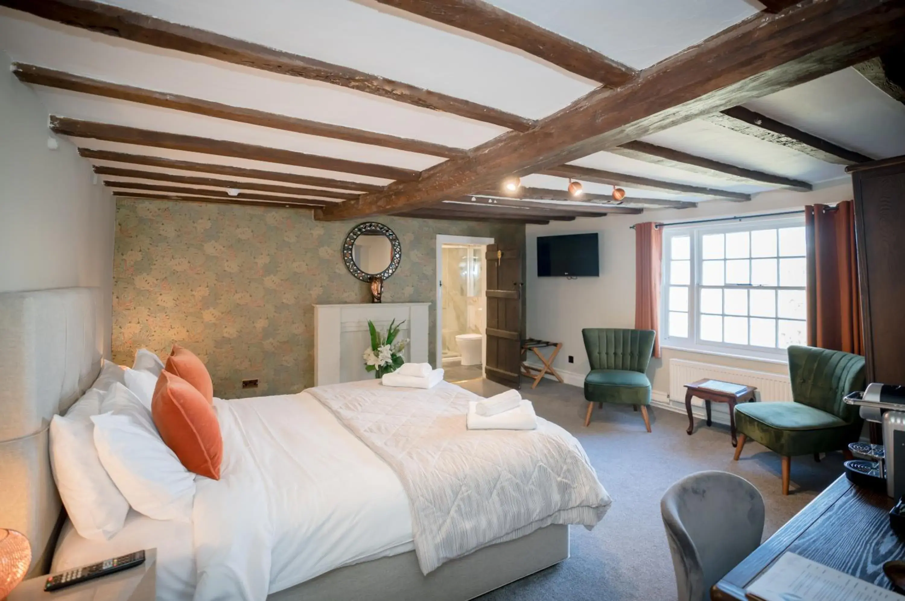 Bedroom in Tottington Manor Hotel