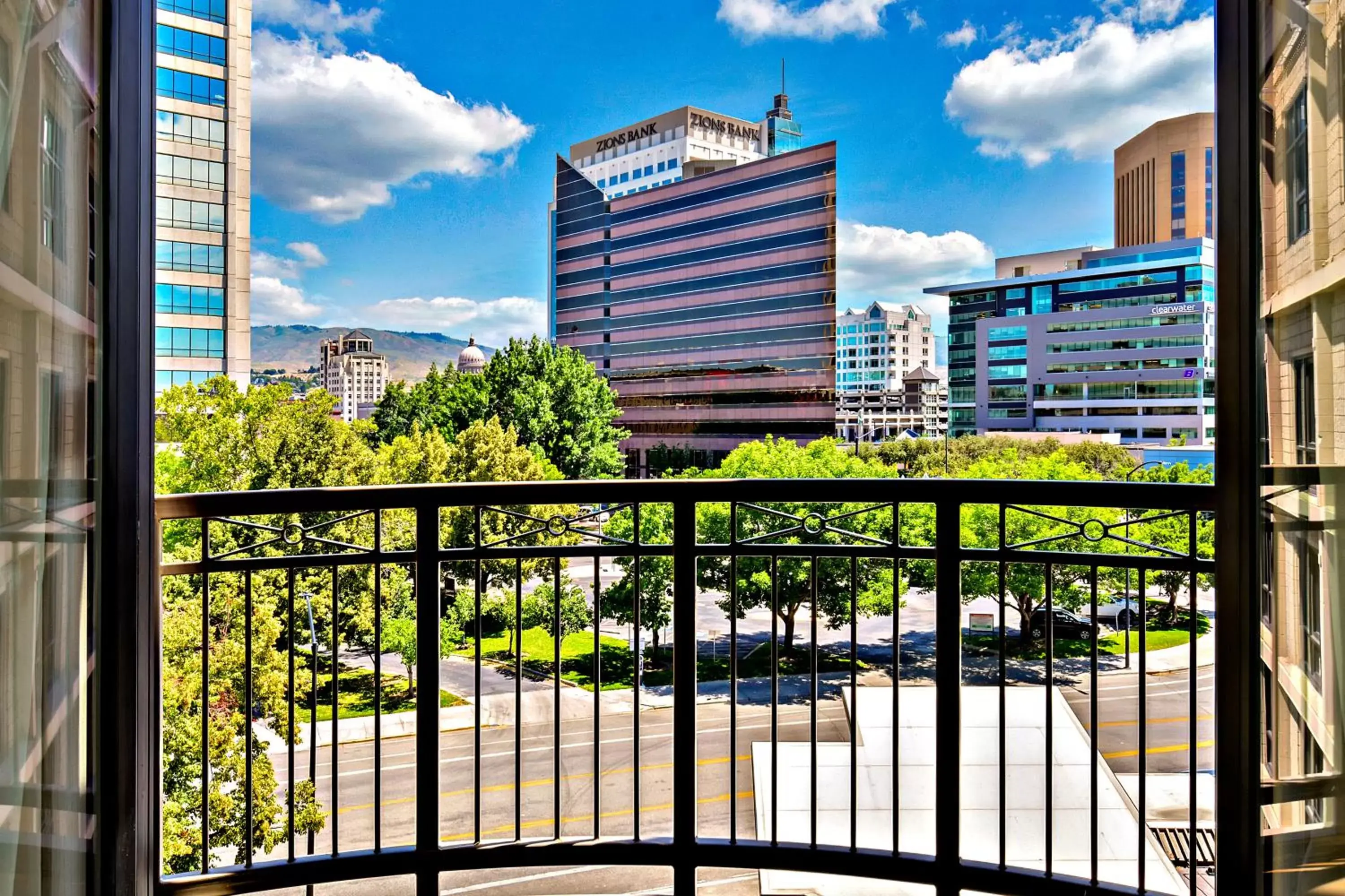 Balcony/Terrace in Hotel 43 Boise